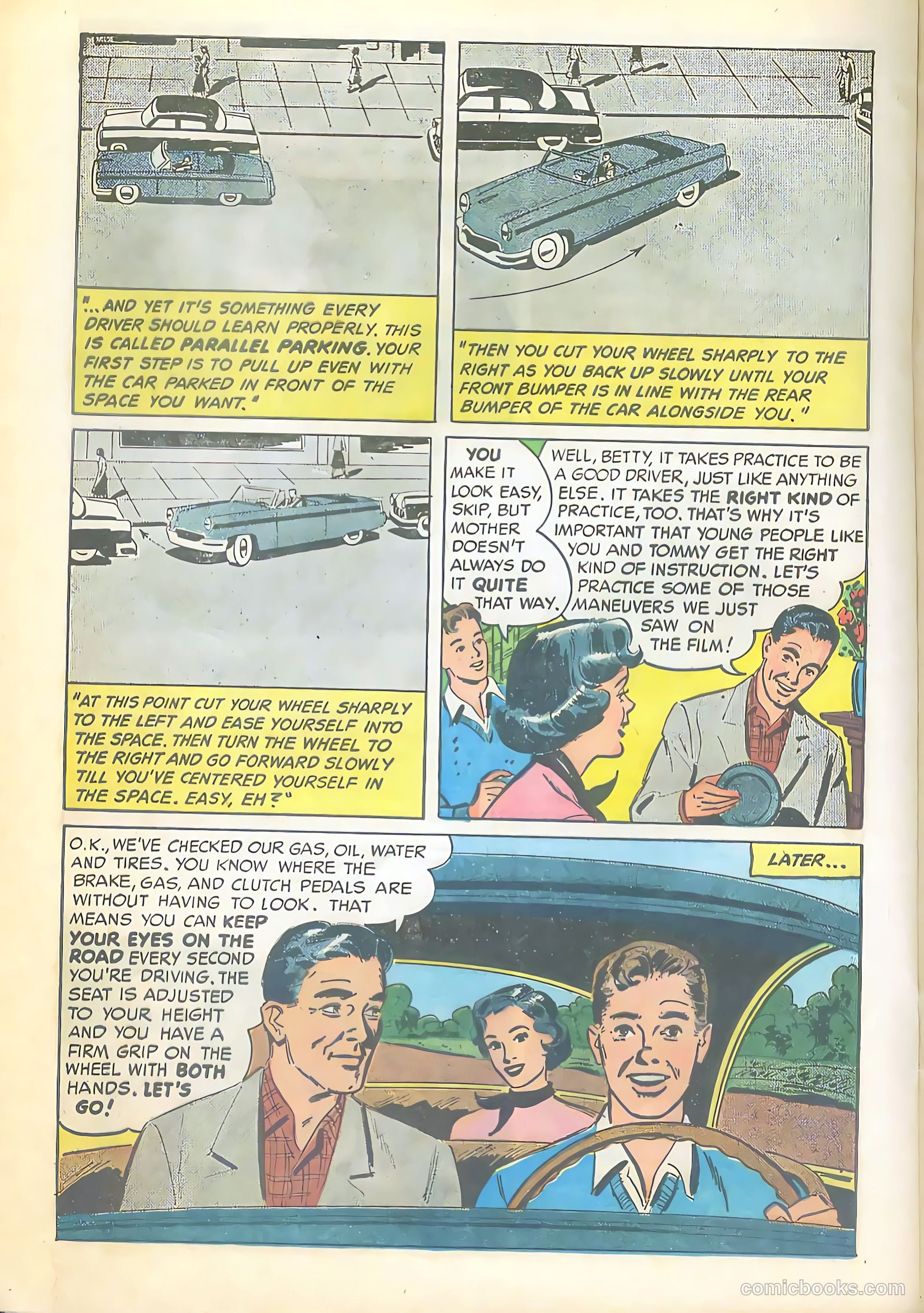 Tommy Gets the Keys #1 (1954) — page 18 of 32