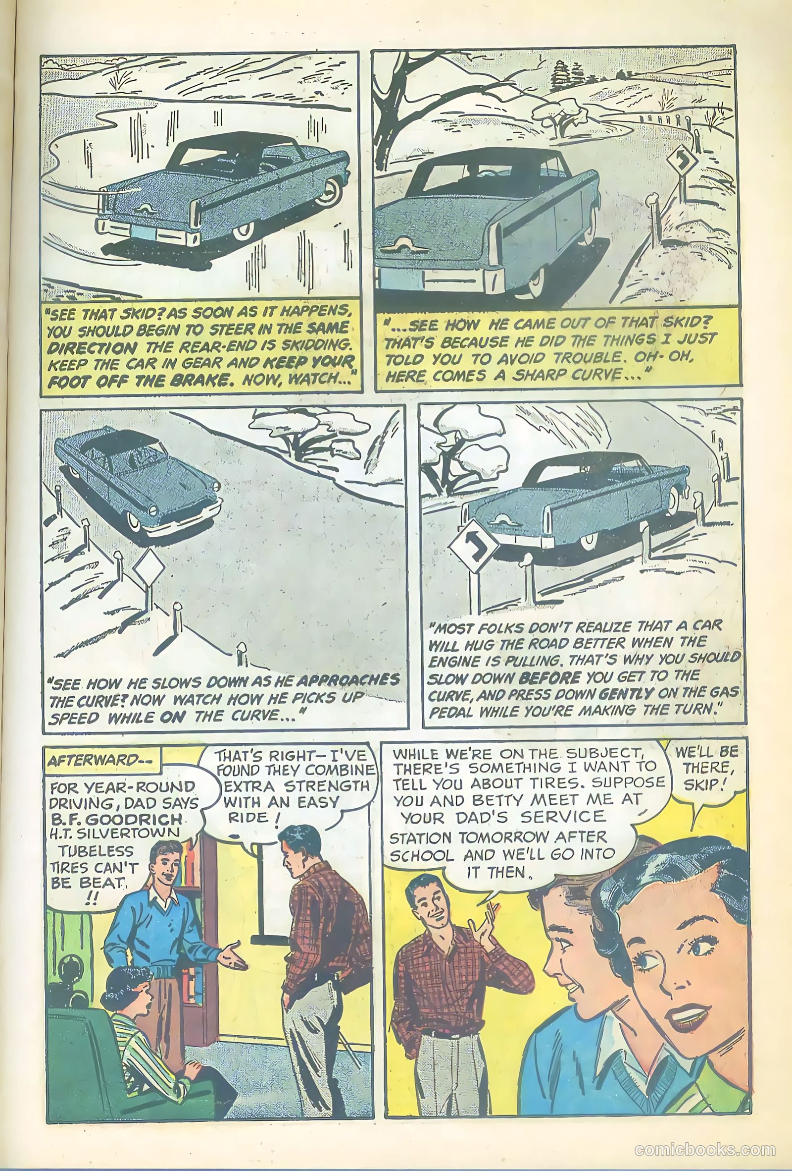 Tommy Gets the Keys #1 (1954) — page 21 of 32