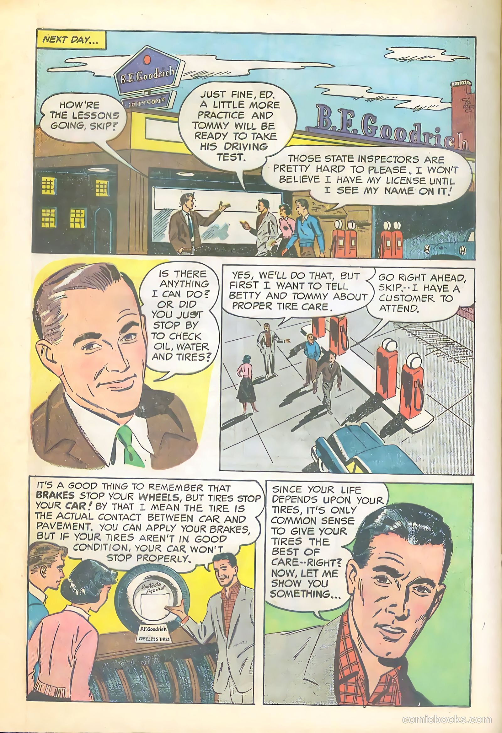 Tommy Gets the Keys #1 (1954) — page 22 of 32