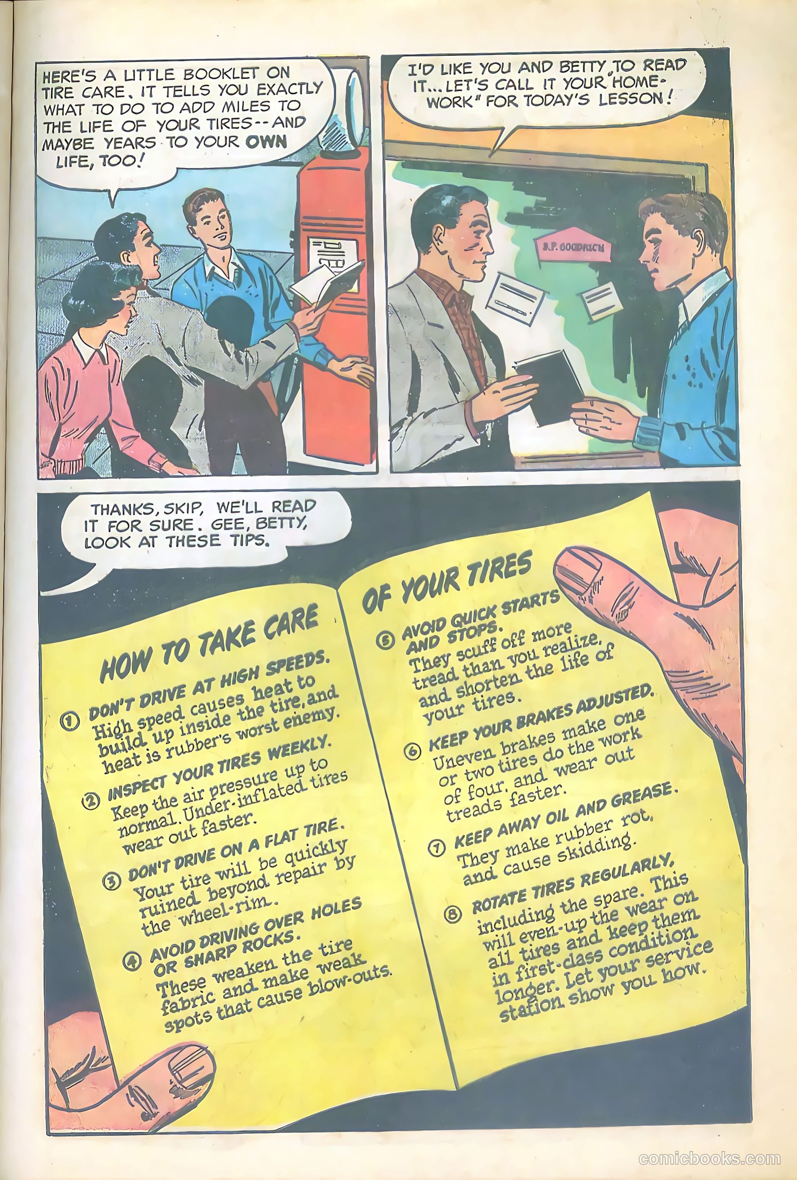 Tommy Gets the Keys #1 (1954) — page 23 of 32