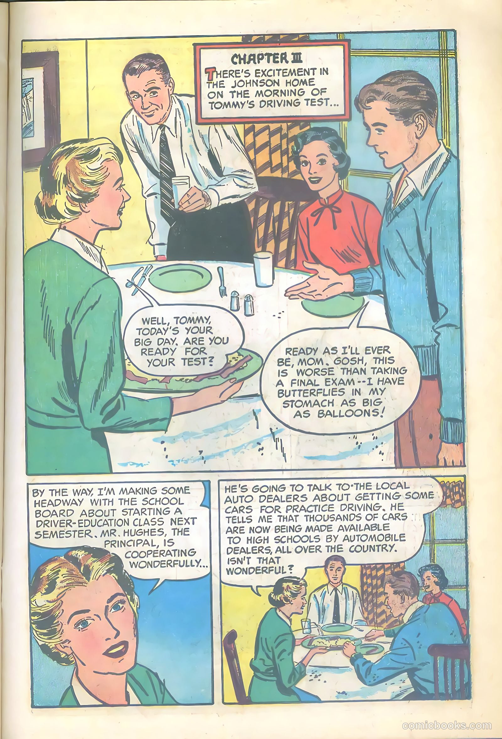 Tommy Gets the Keys #1 (1954) — page 25 of 32
