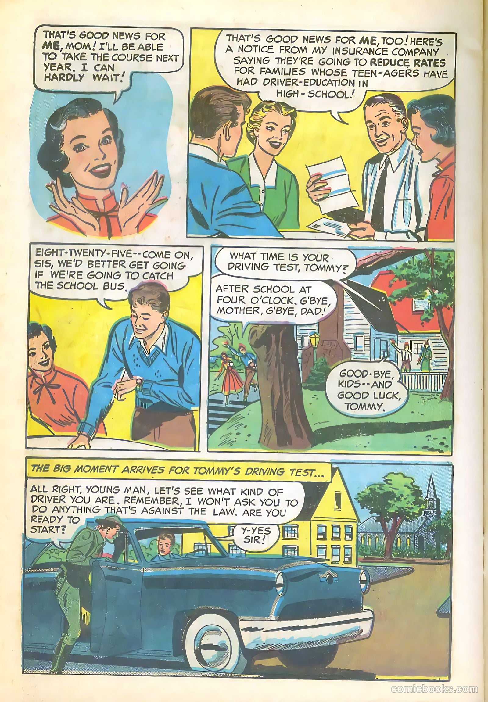 Tommy Gets the Keys #1 (1954) — page 26 of 32