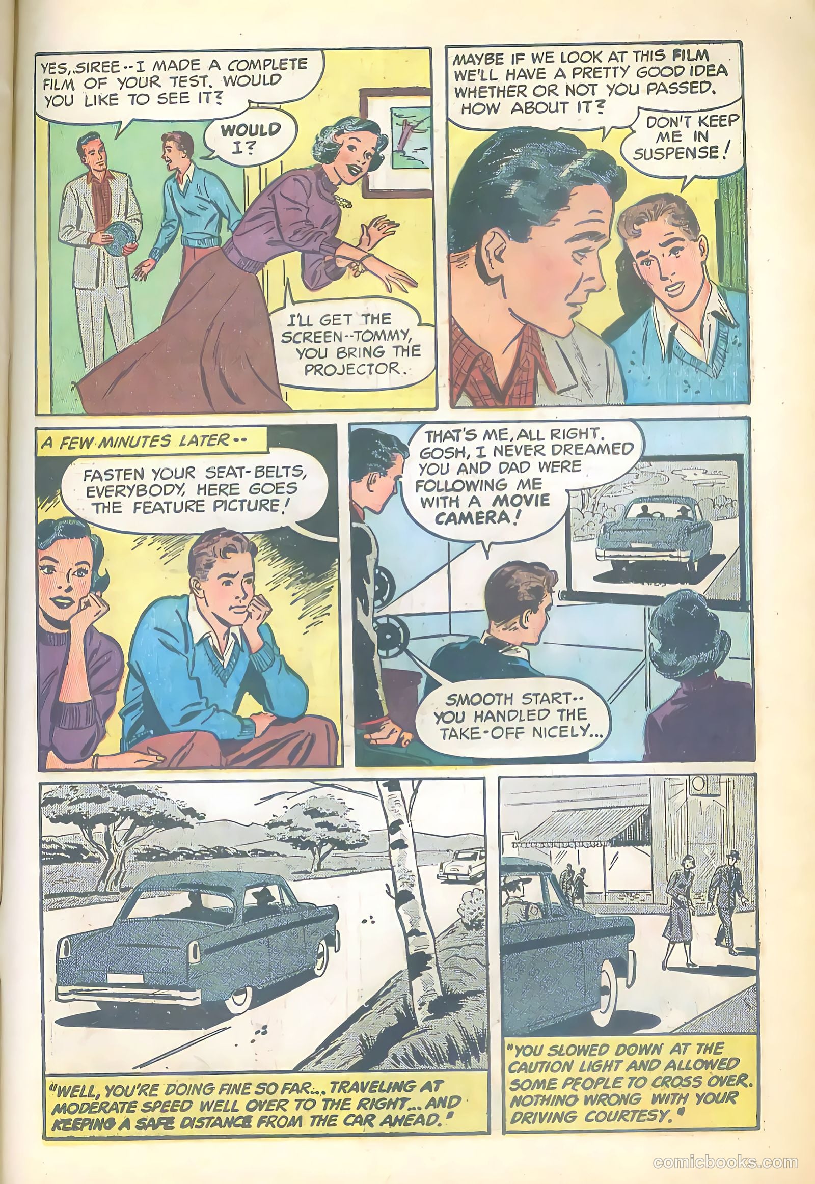 Tommy Gets the Keys #1 (1954) — page 29 of 32