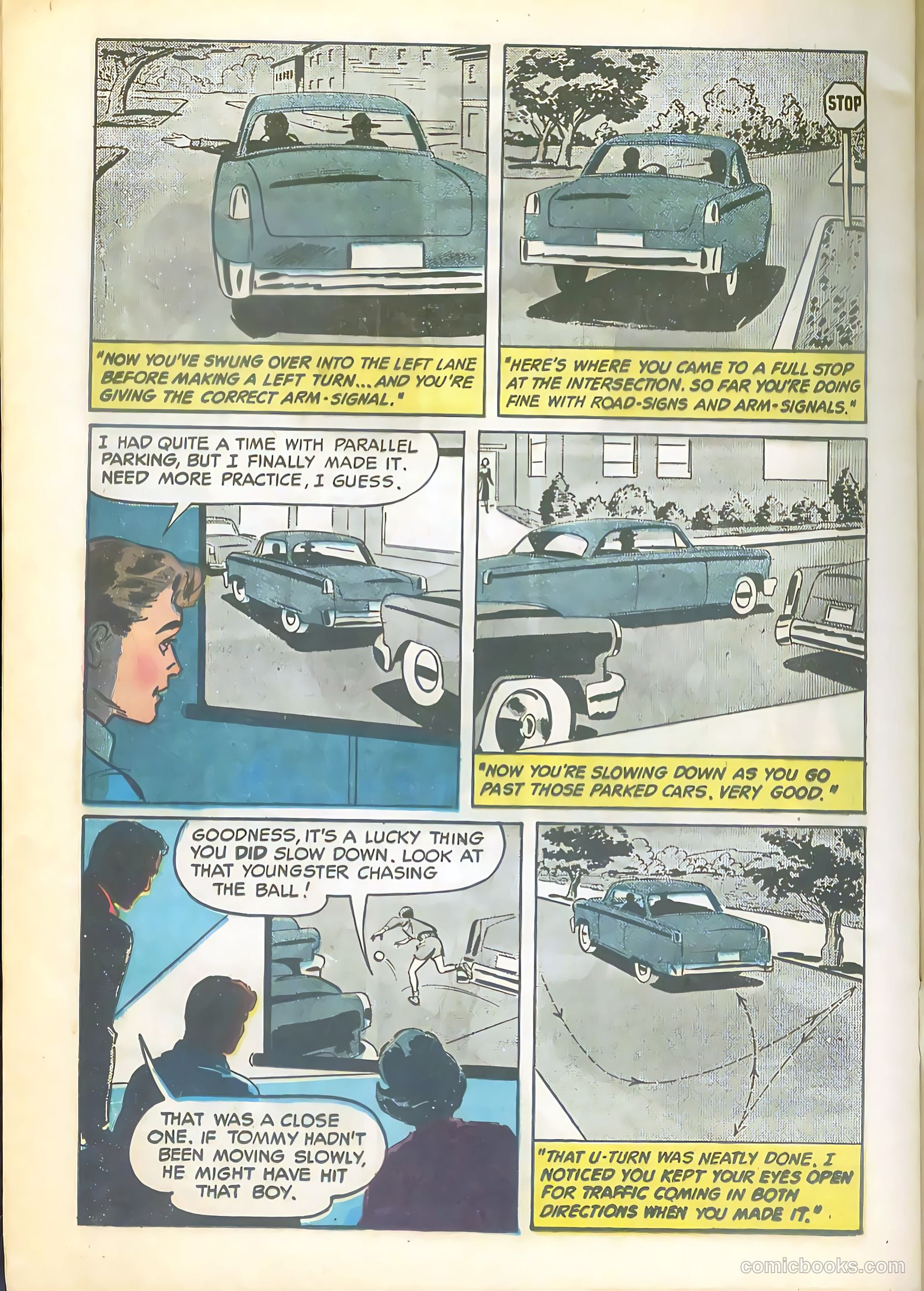 Tommy Gets the Keys #1 (1954) — page 30 of 32