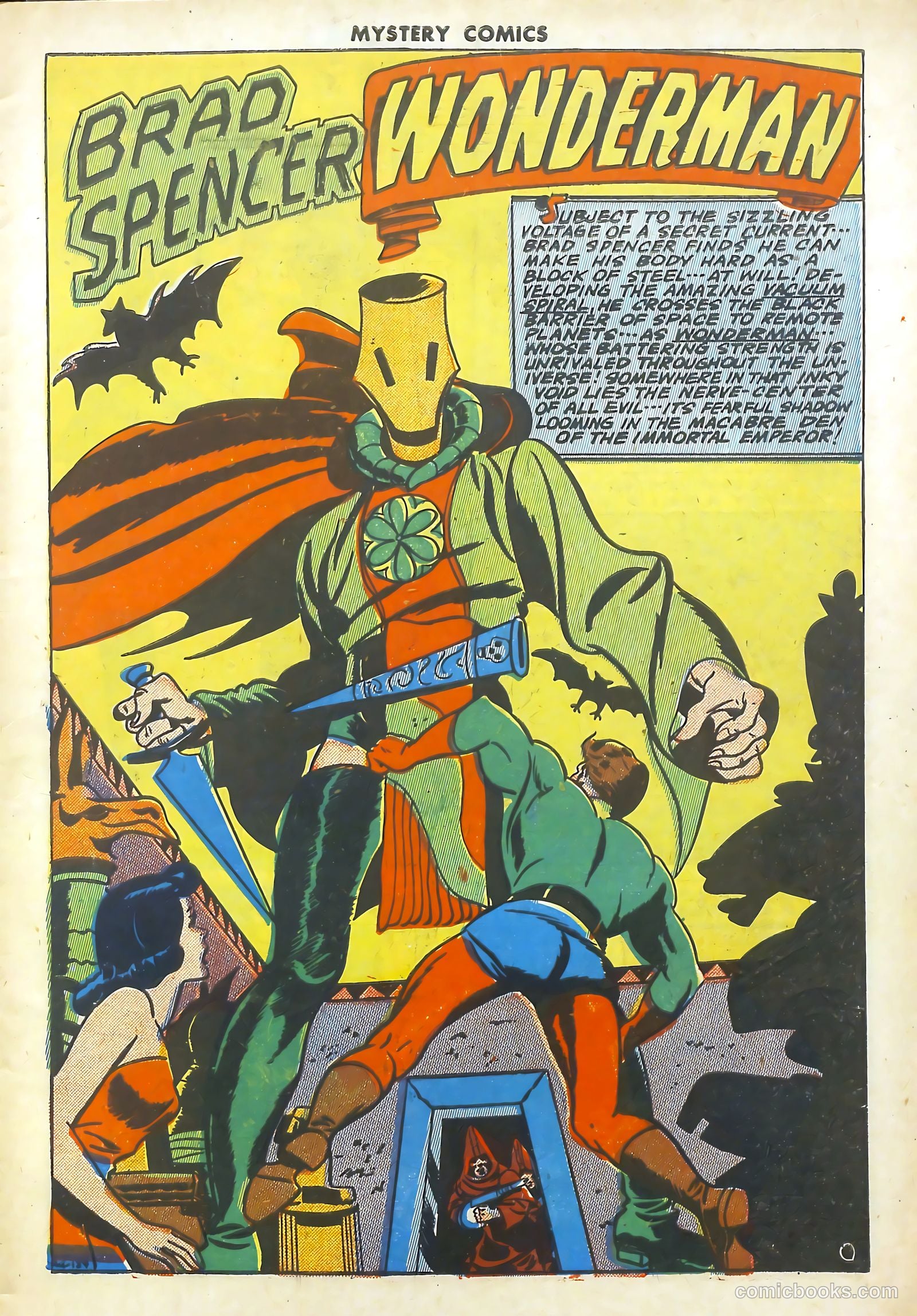 Mystery Comics #4 (1944) — page 3 of 52