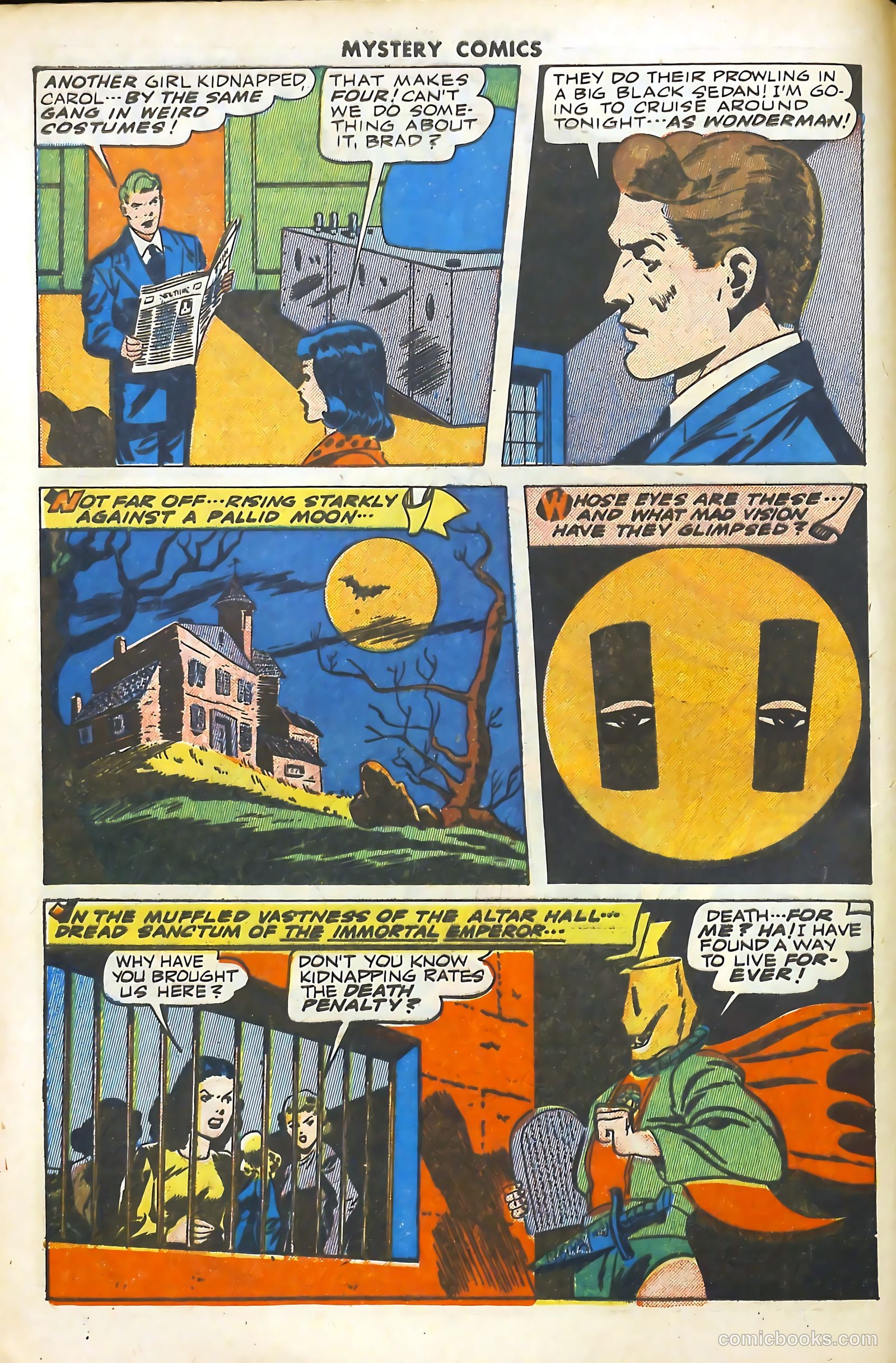 Mystery Comics #4 (1944) — page 4 of 52