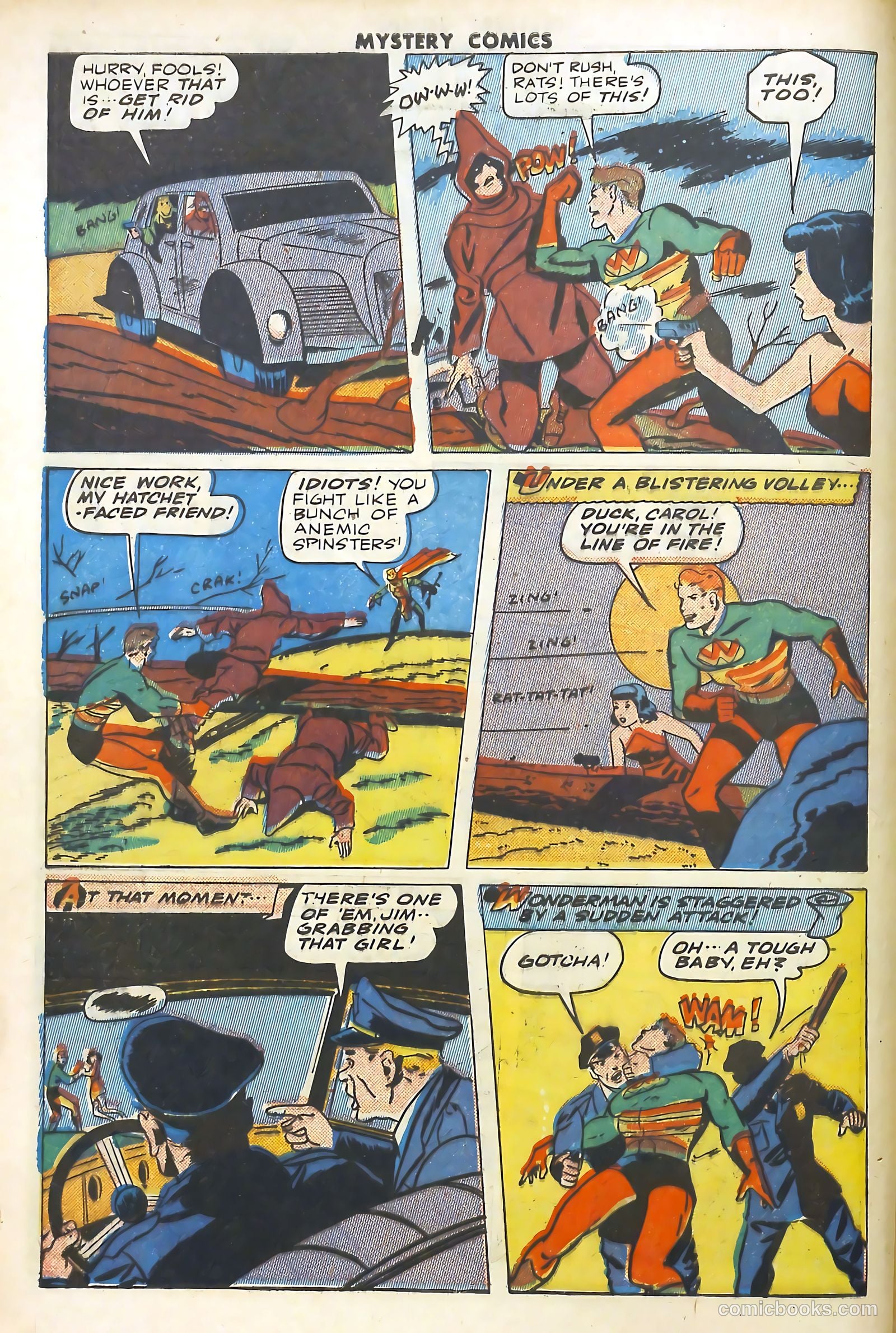 Mystery Comics #4 (1944) — page 6 of 52