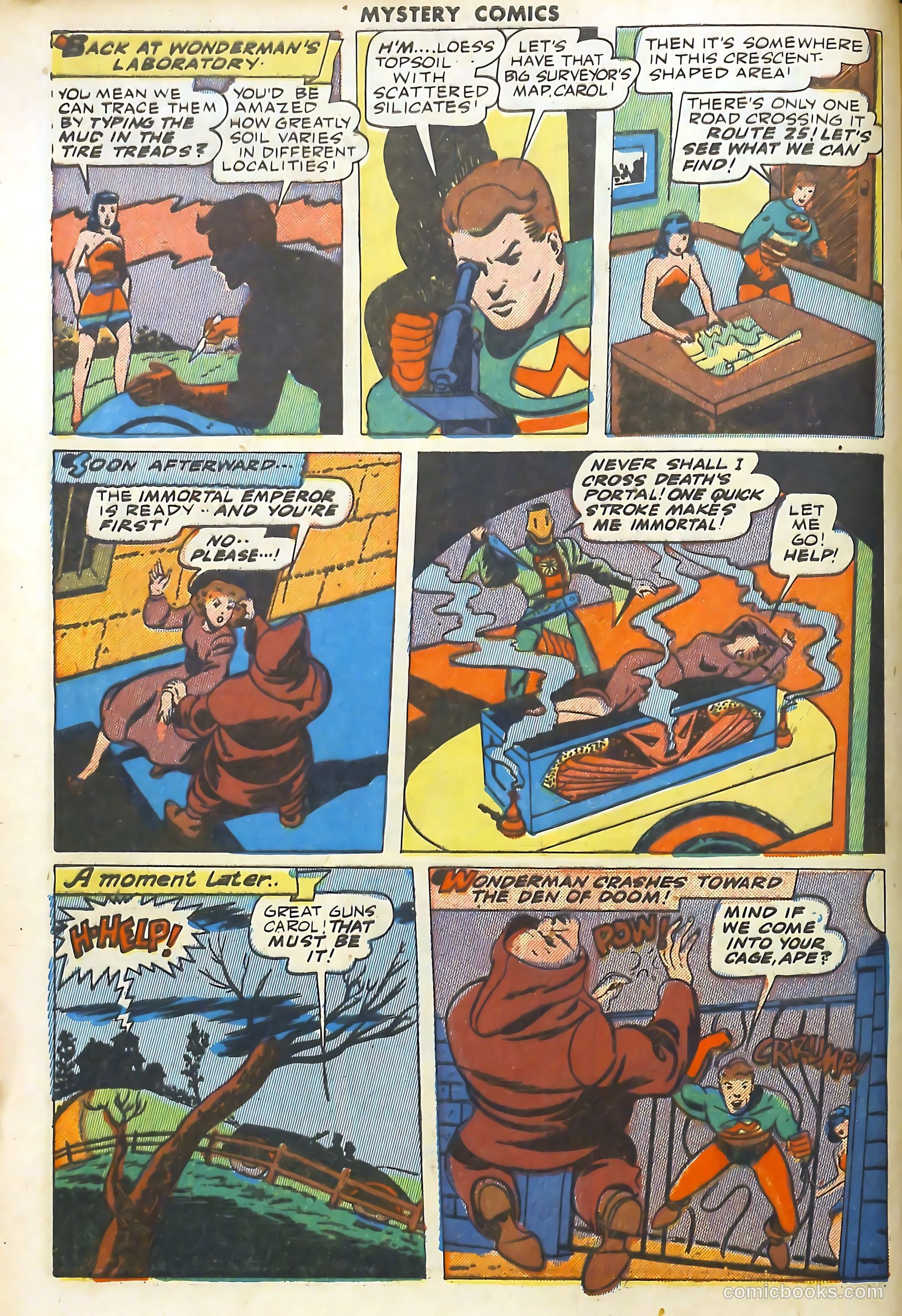 Mystery Comics #4 (1944) — page 8 of 52