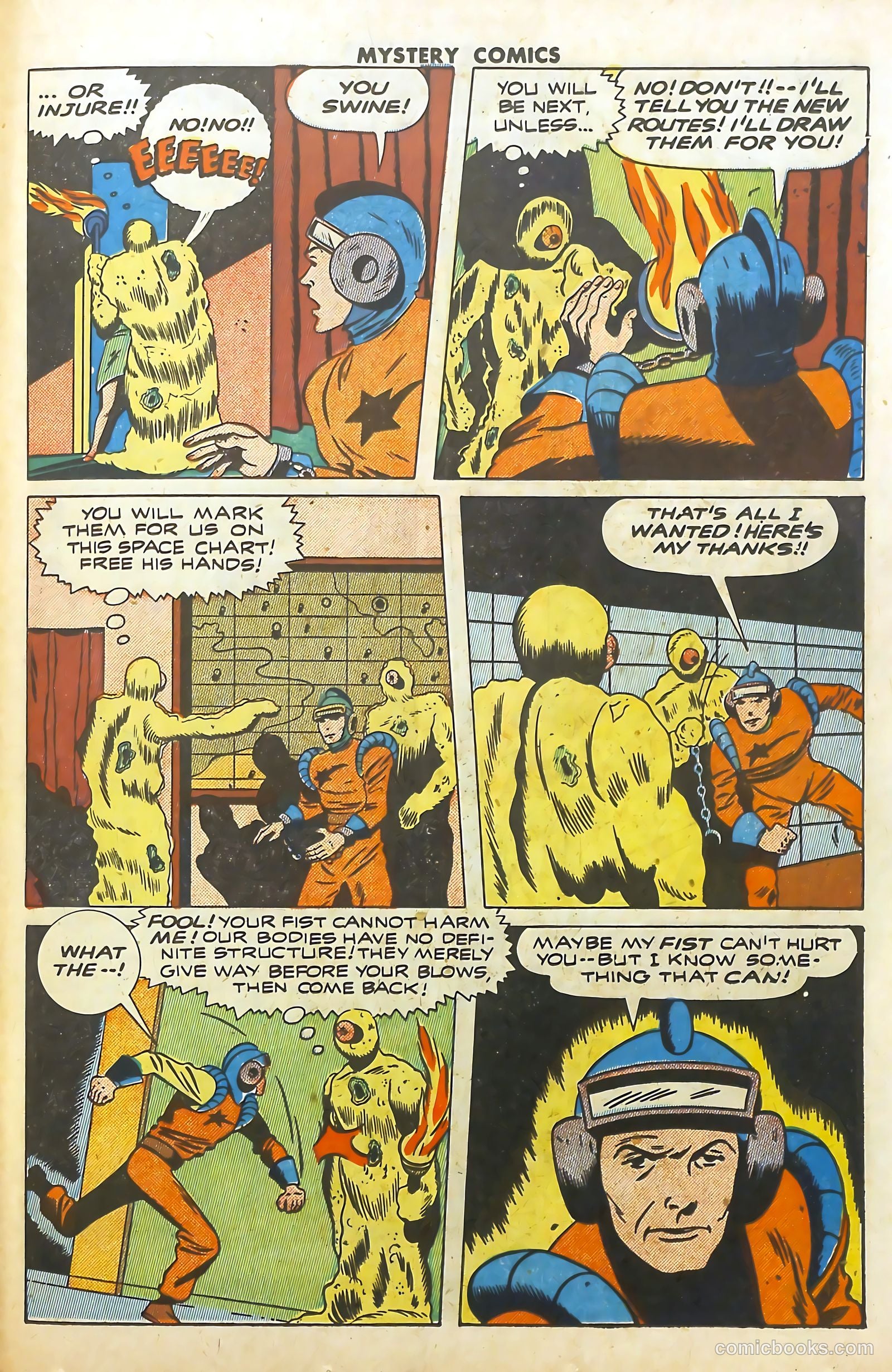 Mystery Comics #4 (1944) — page 31 of 52