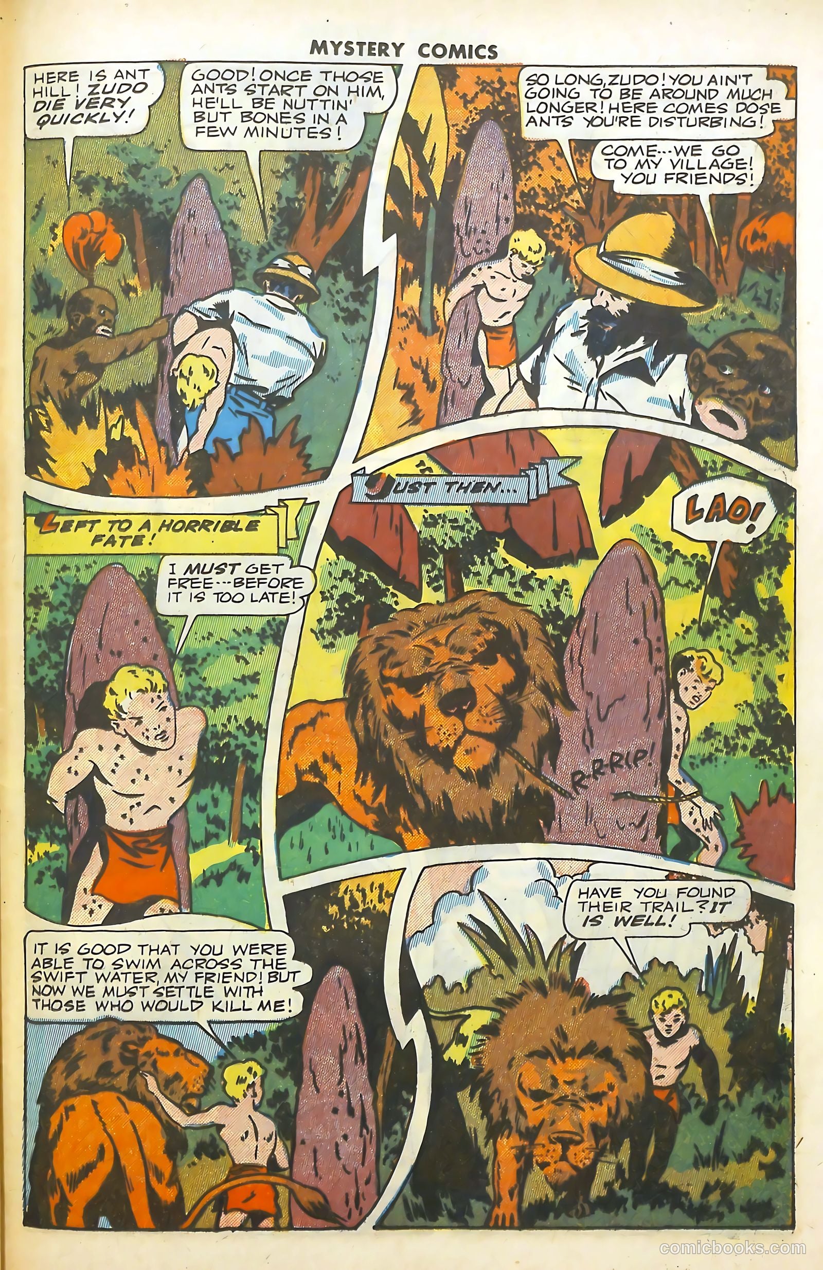Mystery Comics #4 (1944) — page 37 of 52