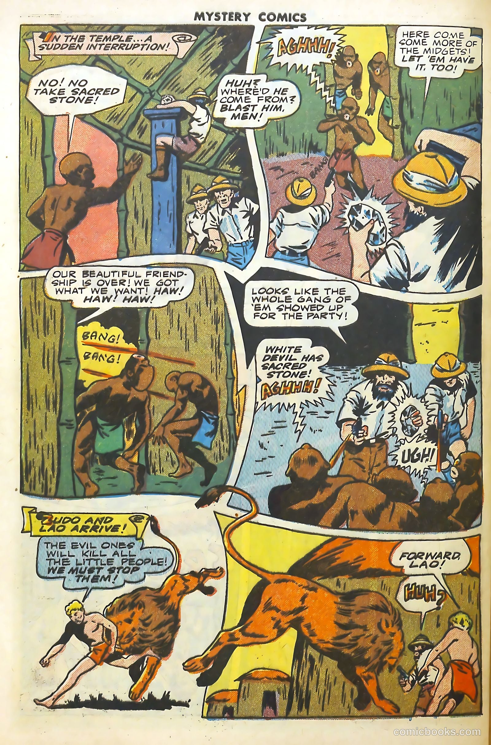 Mystery Comics #4 (1944) — page 40 of 52