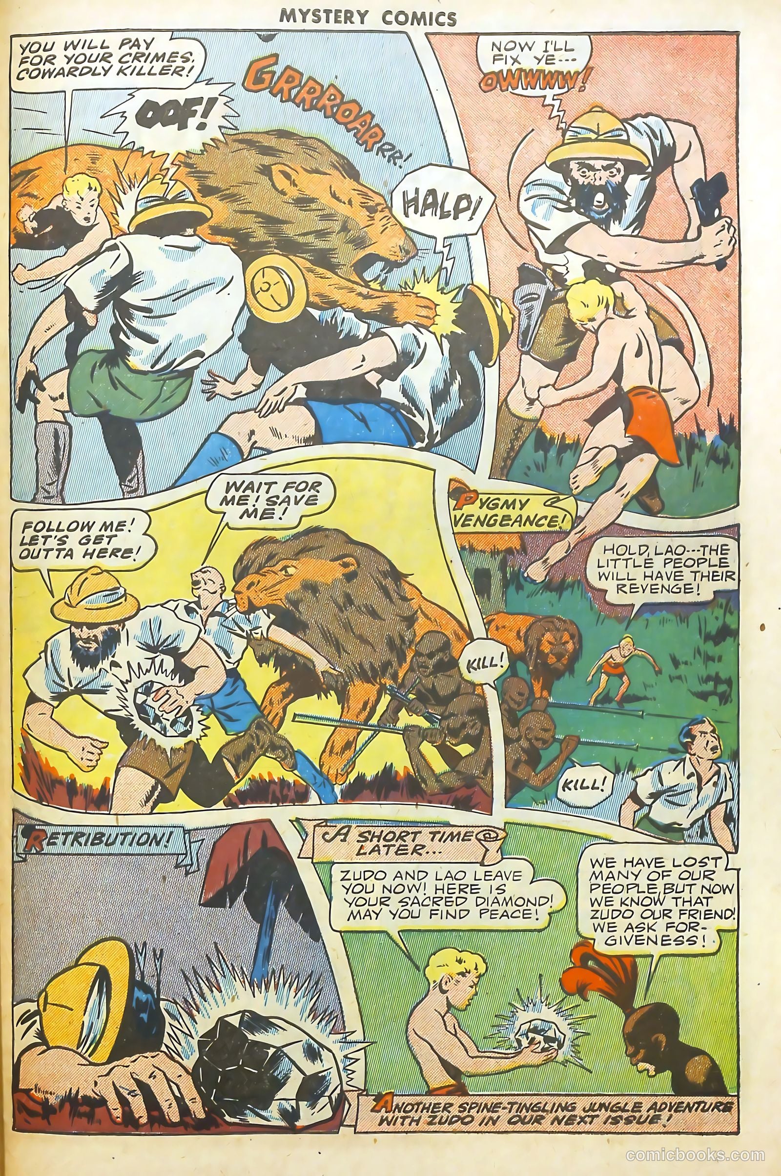 Mystery Comics #4 (1944) — page 41 of 52