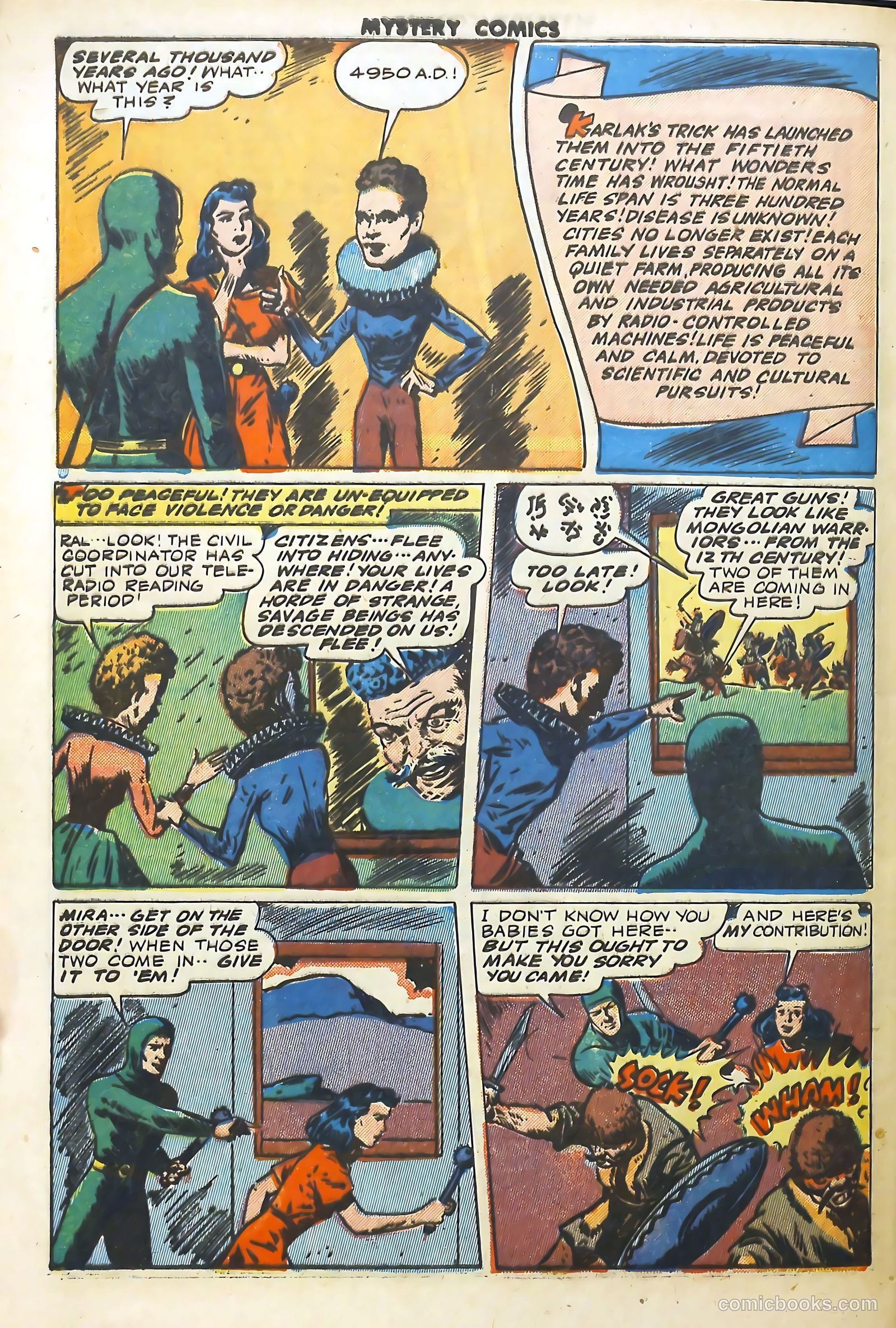 Mystery Comics #4 (1944) — page 44 of 52
