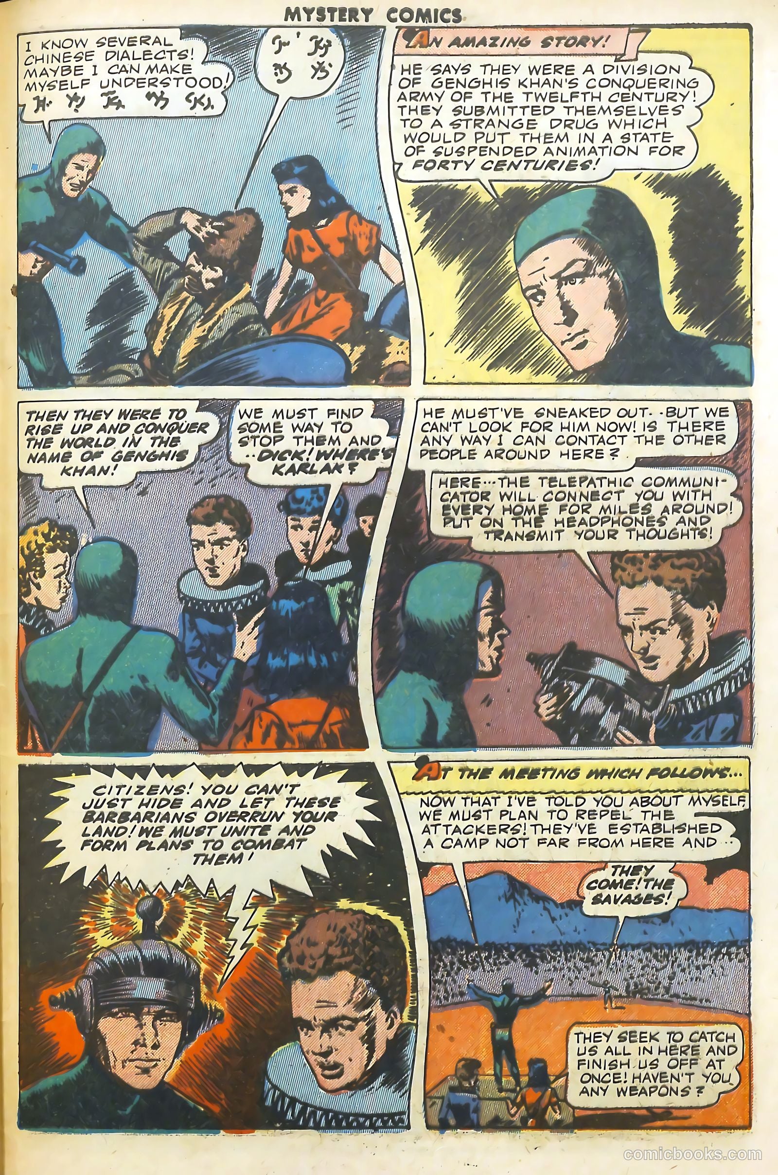 Mystery Comics #4 (1944) — page 45 of 52