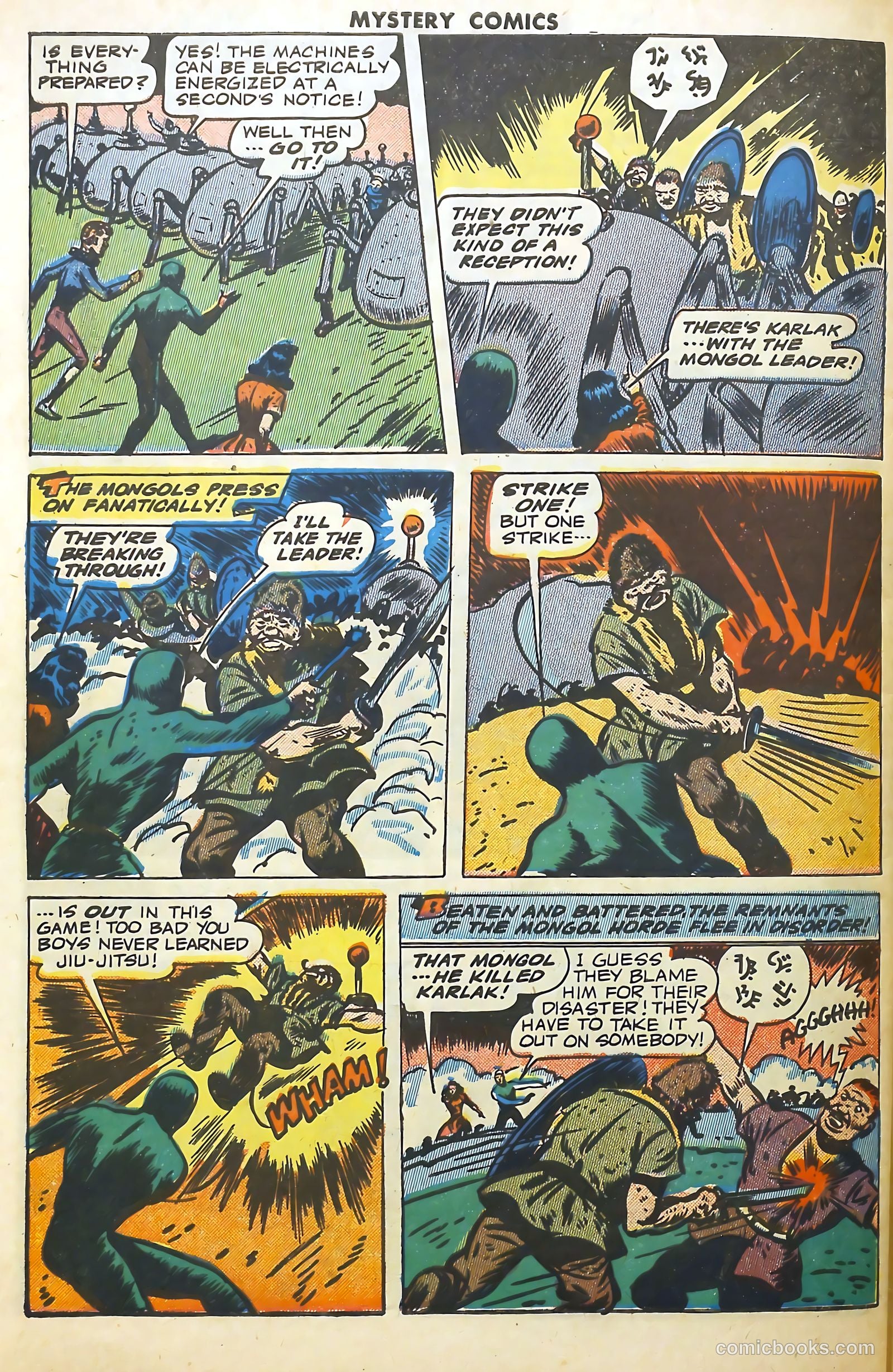 Mystery Comics #4 (1944) — page 48 of 52