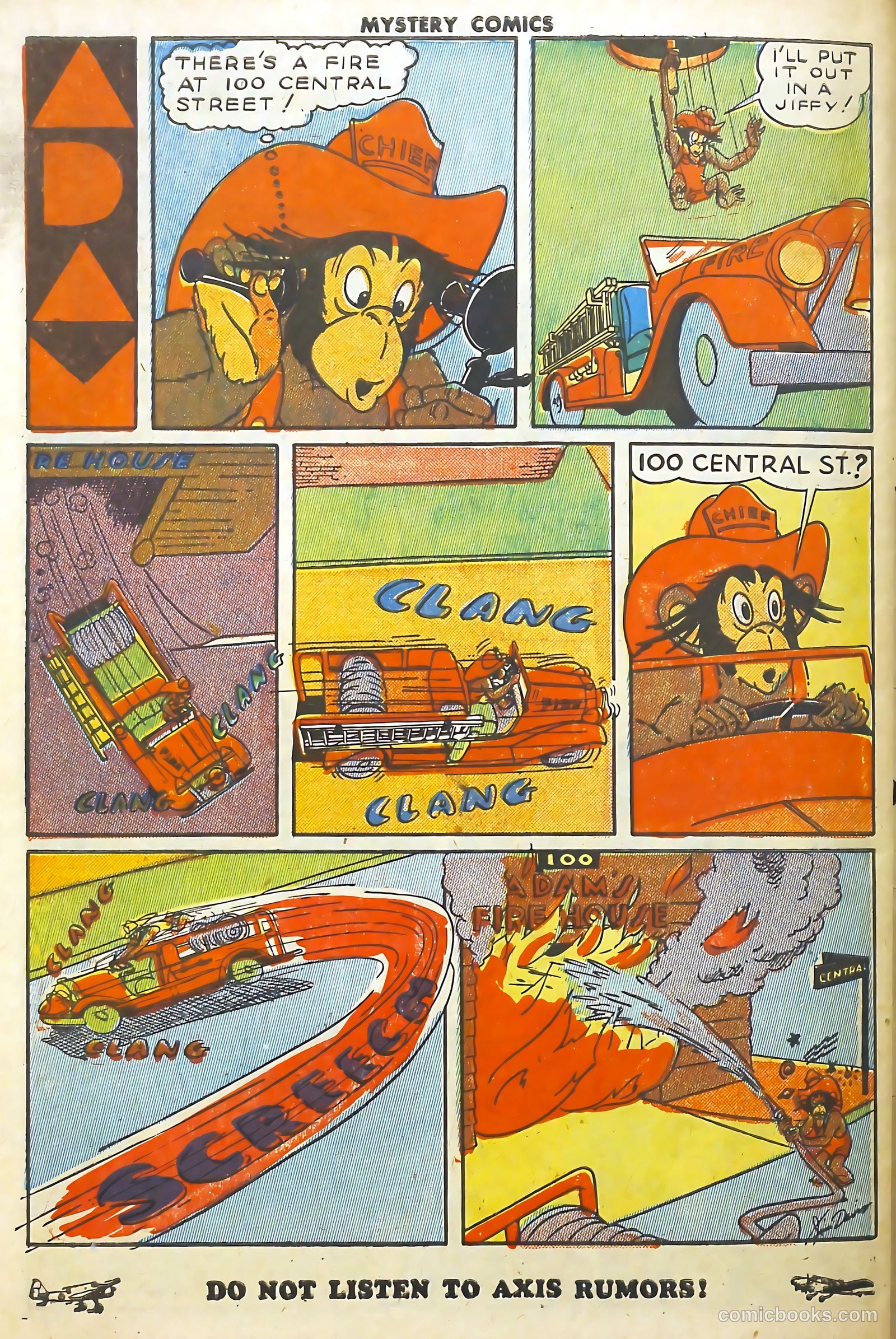 Mystery Comics #4 (1944) — page 50 of 52