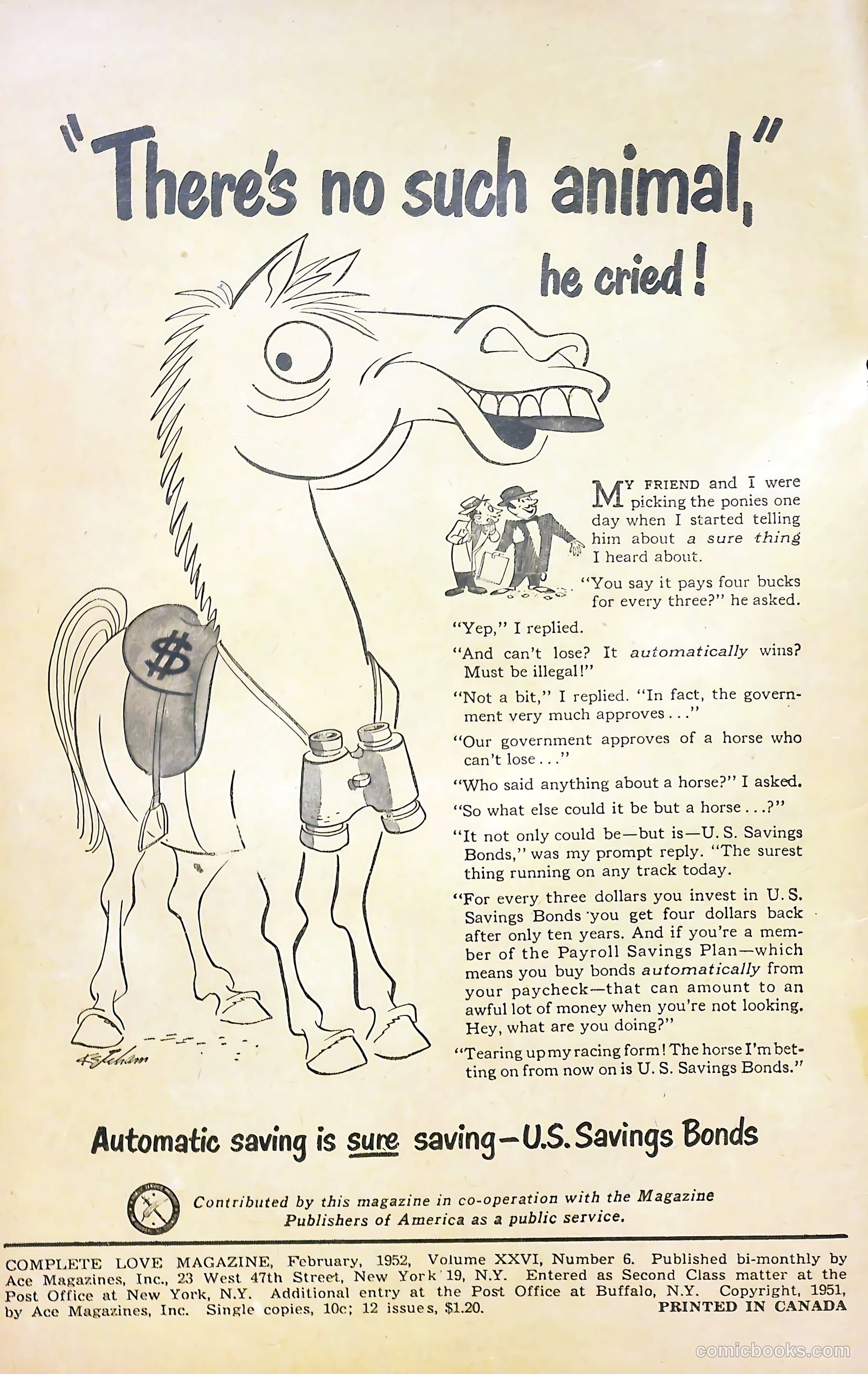 Complete Love Magazine #162 (1951) — page 2 of 52