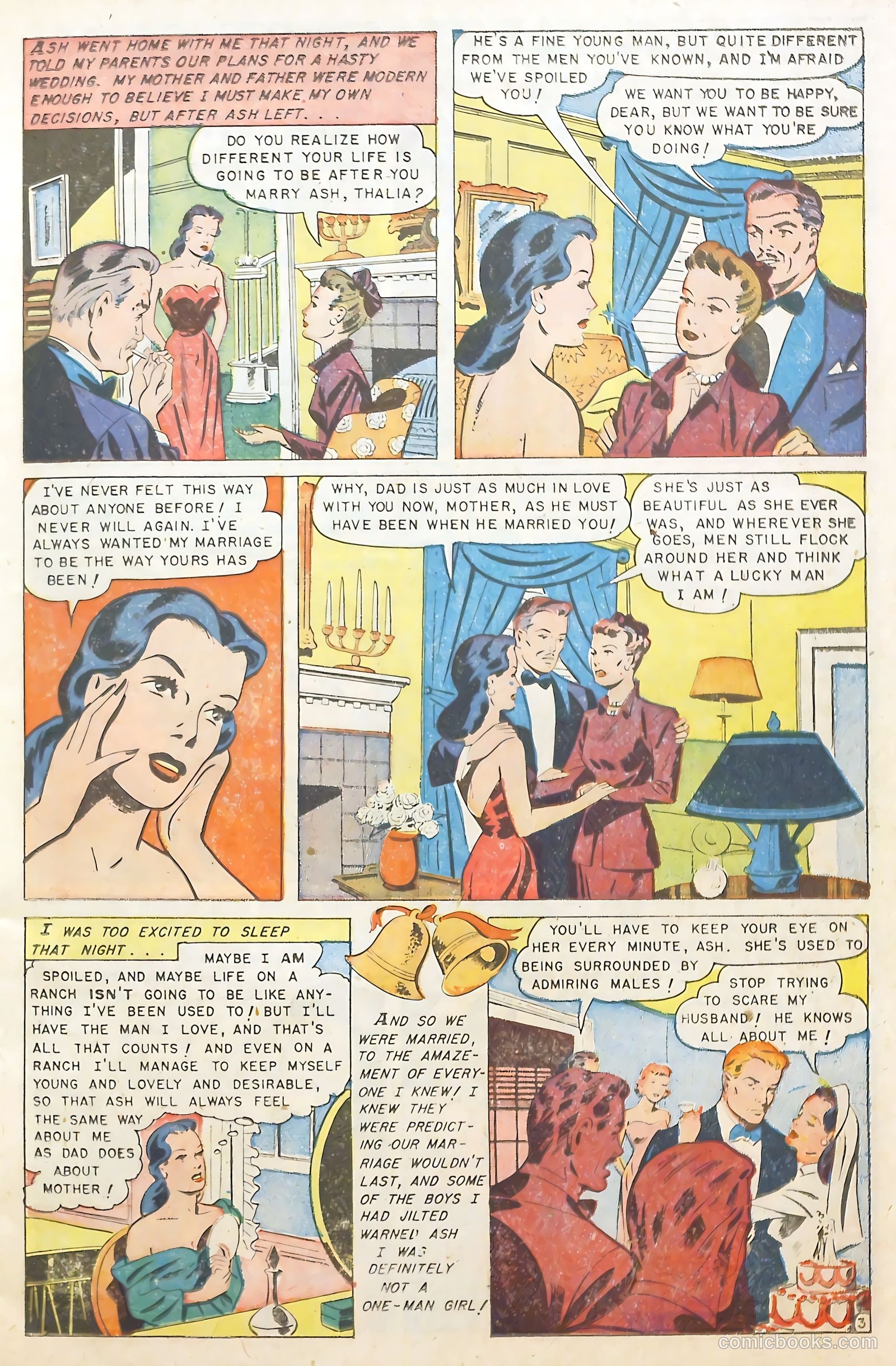 Complete Love Magazine #162 (1951) — page 13 of 52