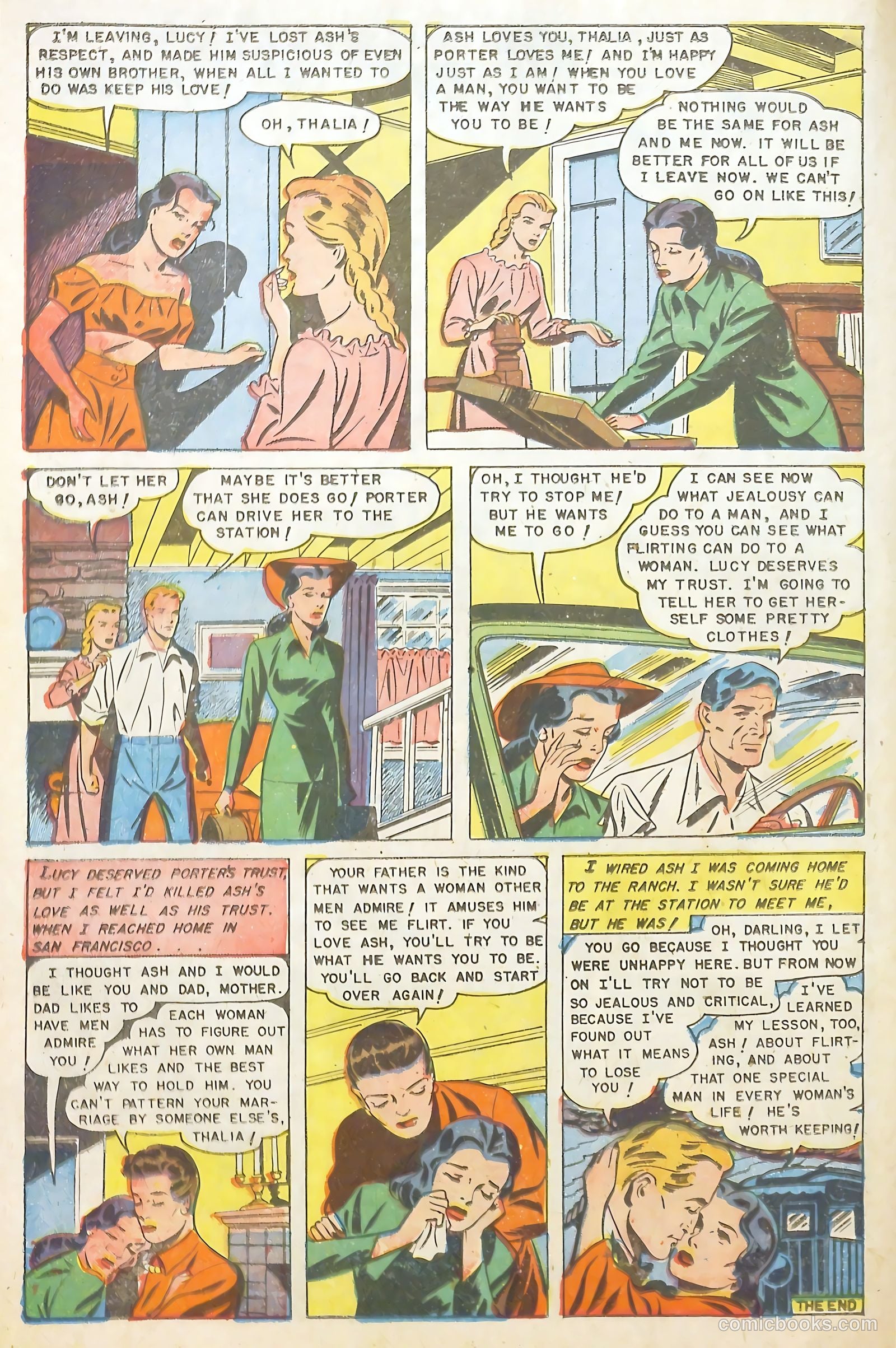 Complete Love Magazine #162 (1951) — page 18 of 52