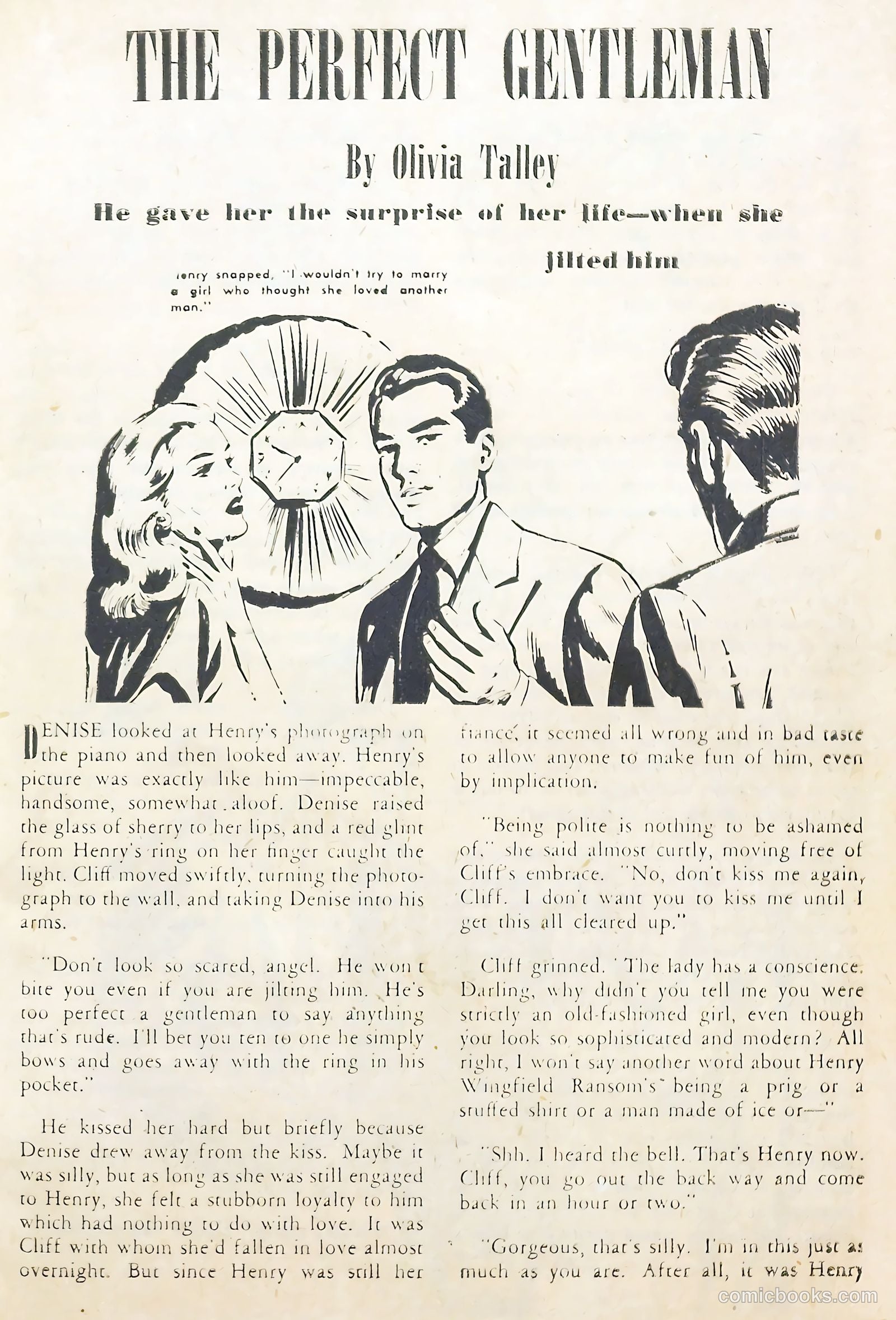 Complete Love Magazine #162 (1951) — page 19 of 52