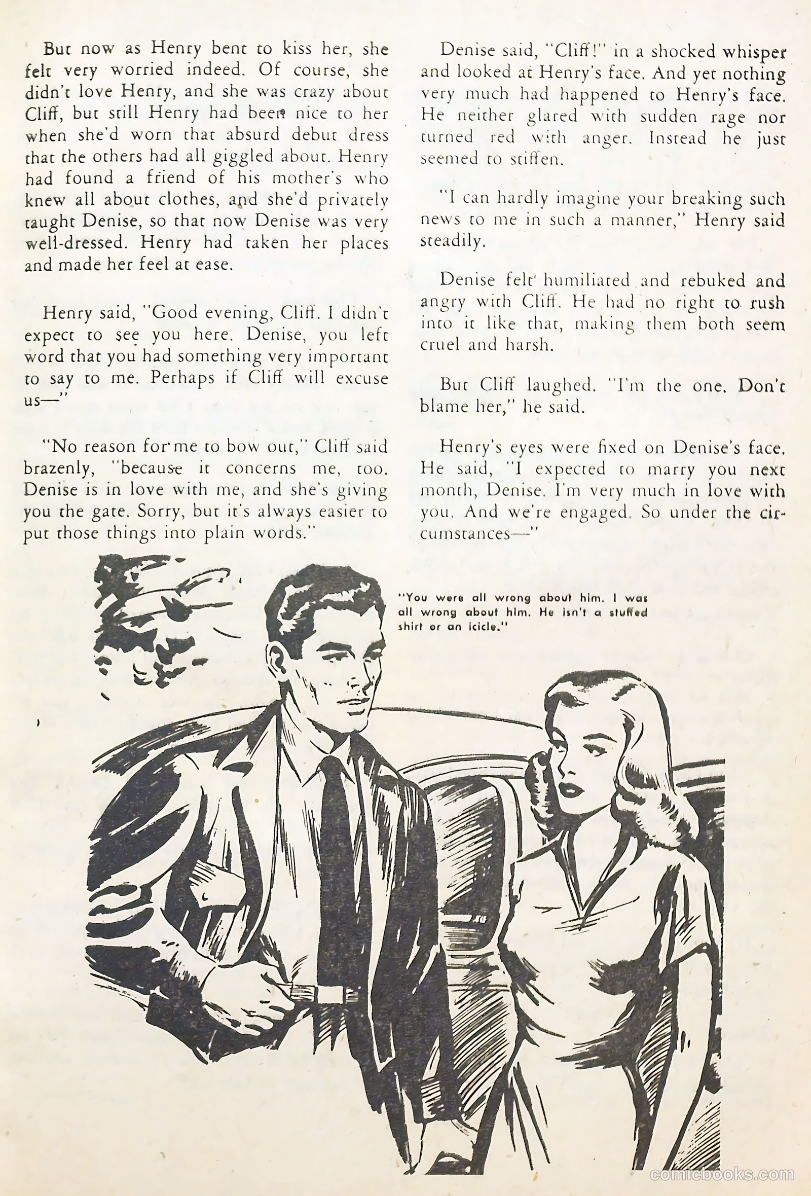 Complete Love Magazine #162 (1951) — page 21 of 52