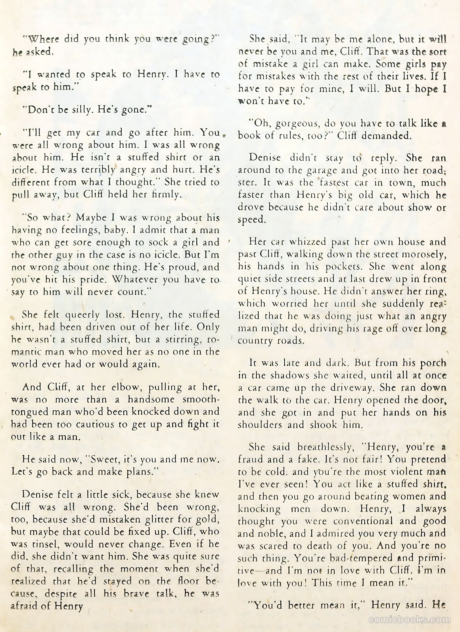 Complete Love Magazine #162 (1951) — page 23 of 52