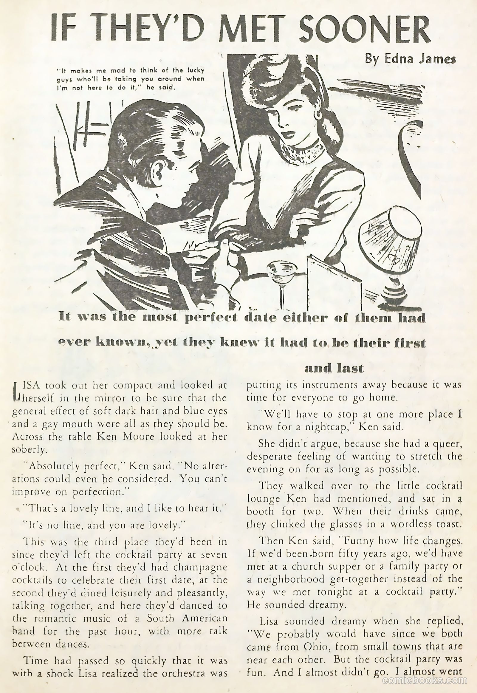 Complete Love Magazine #162 (1951) — page 25 of 52