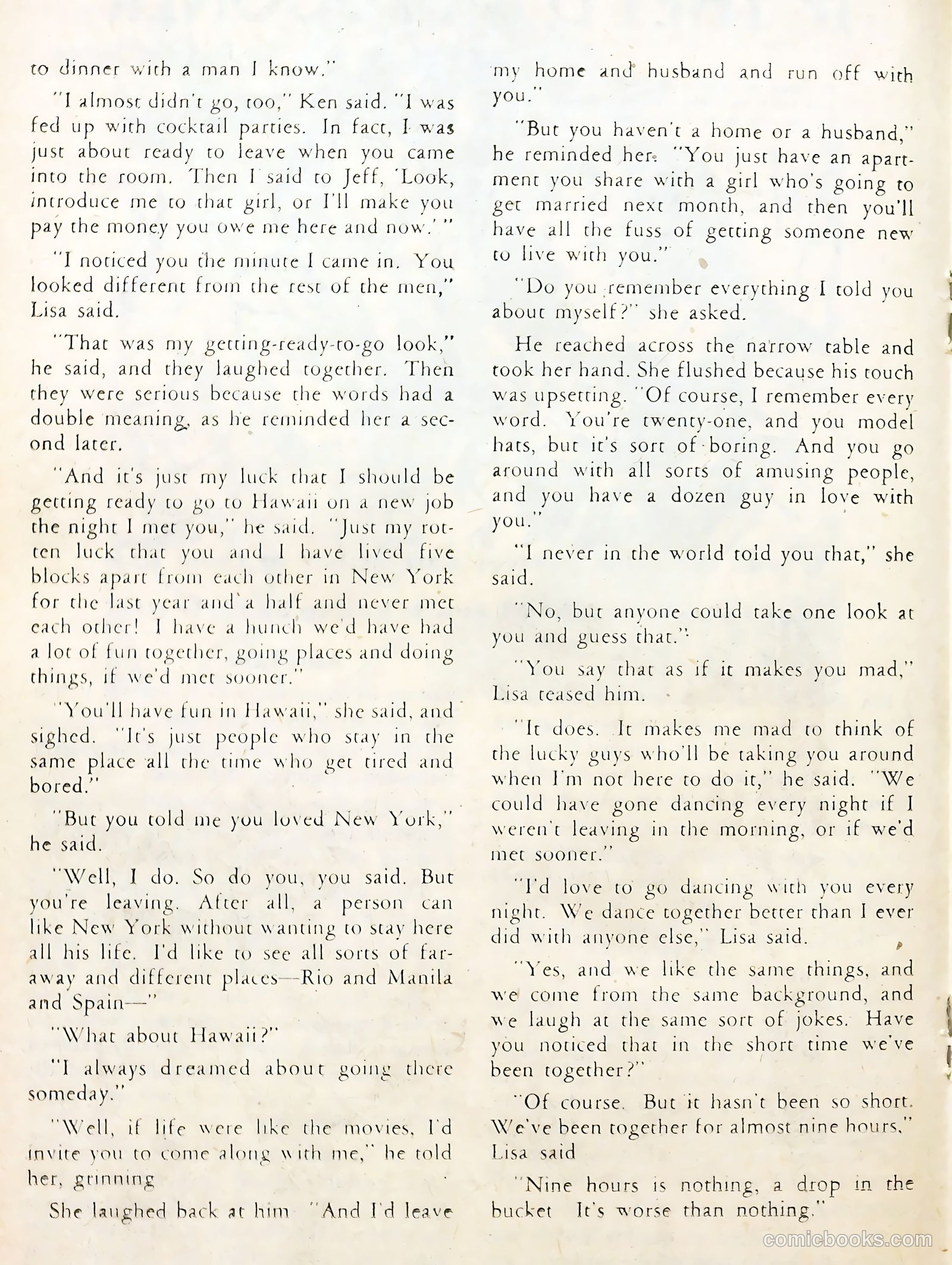 Complete Love Magazine #162 (1951) — page 26 of 52