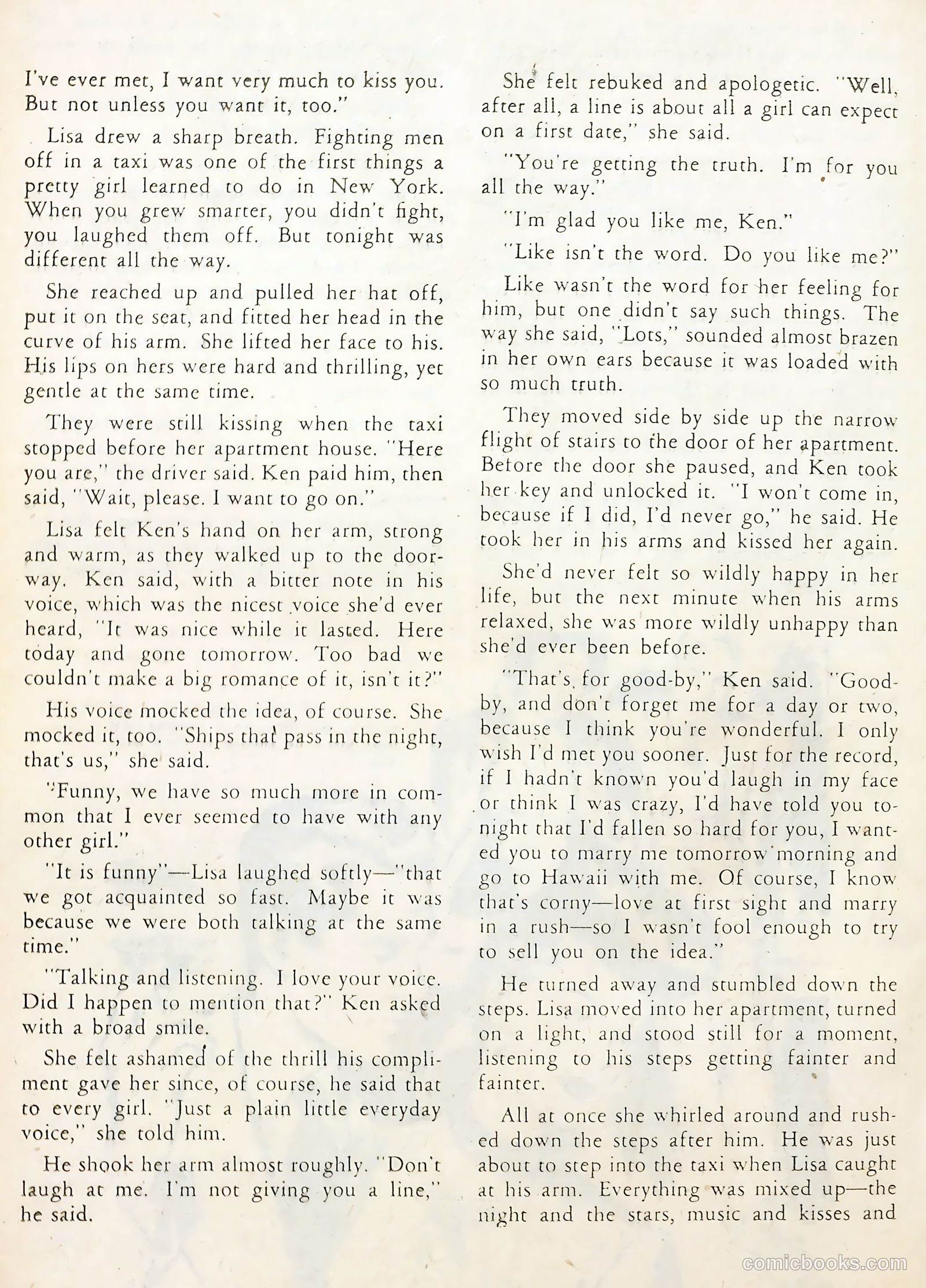 Complete Love Magazine #162 (1951) — page 28 of 52