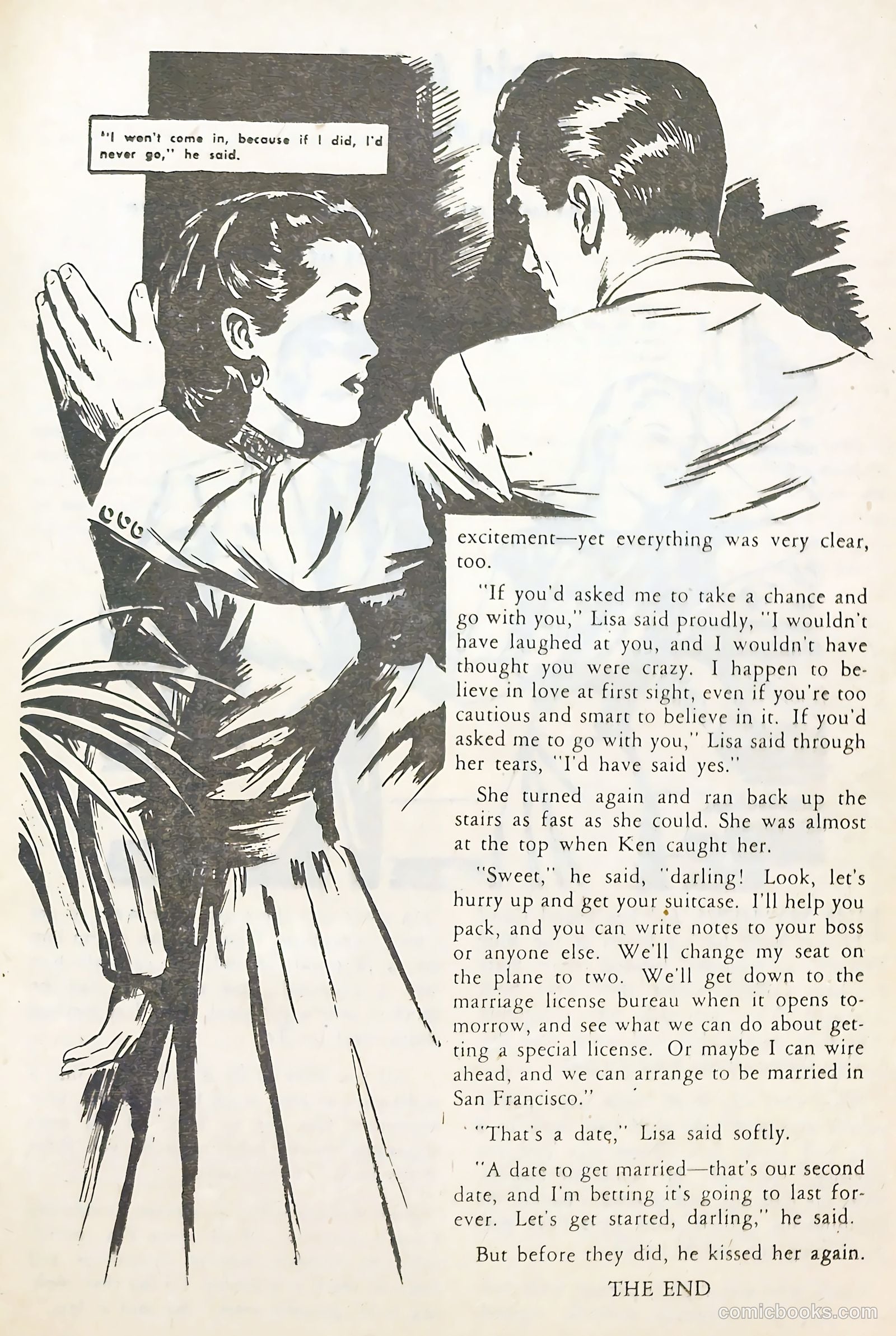 Complete Love Magazine #162 (1951) — page 29 of 52