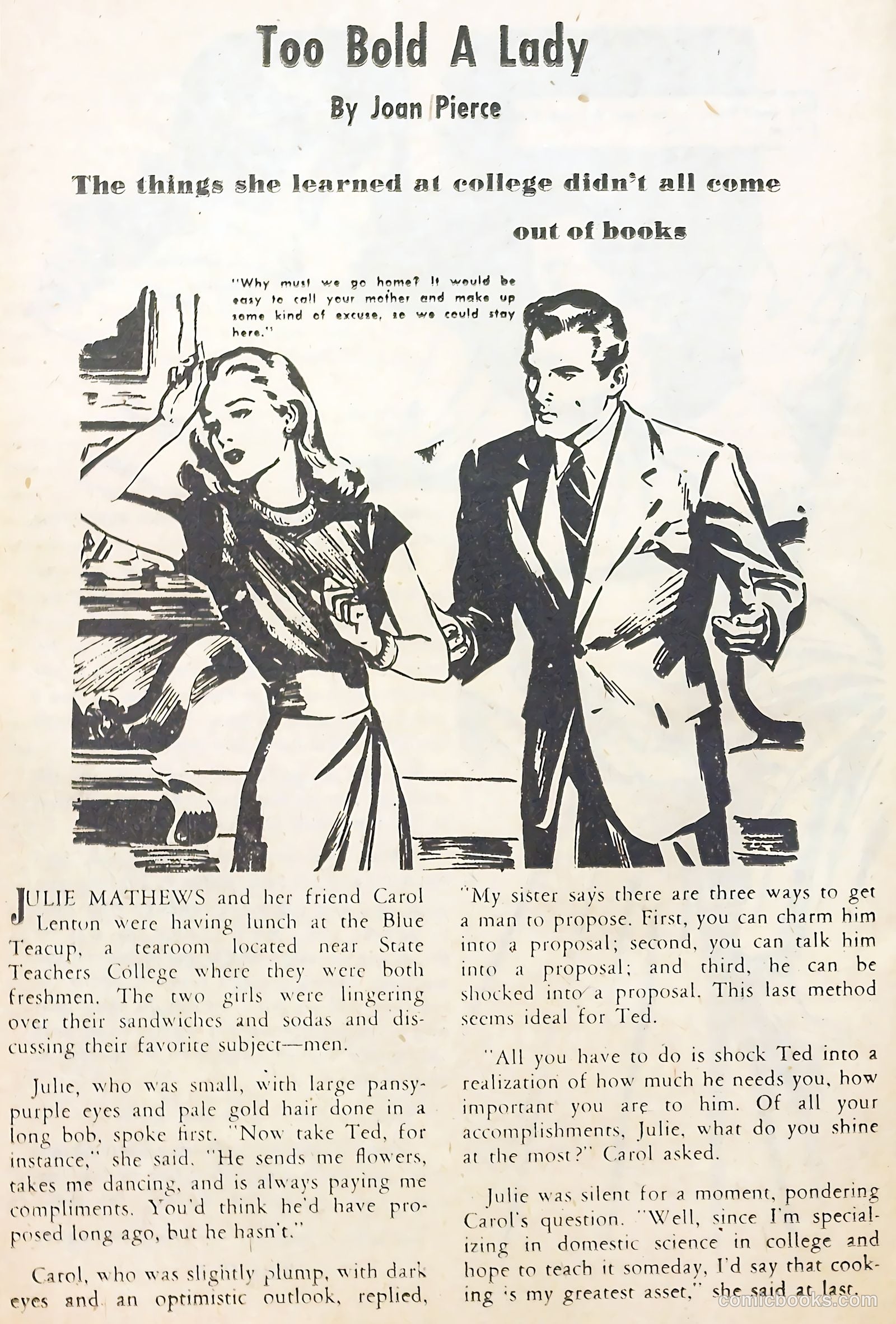 Complete Love Magazine #162 (1951) — page 30 of 52