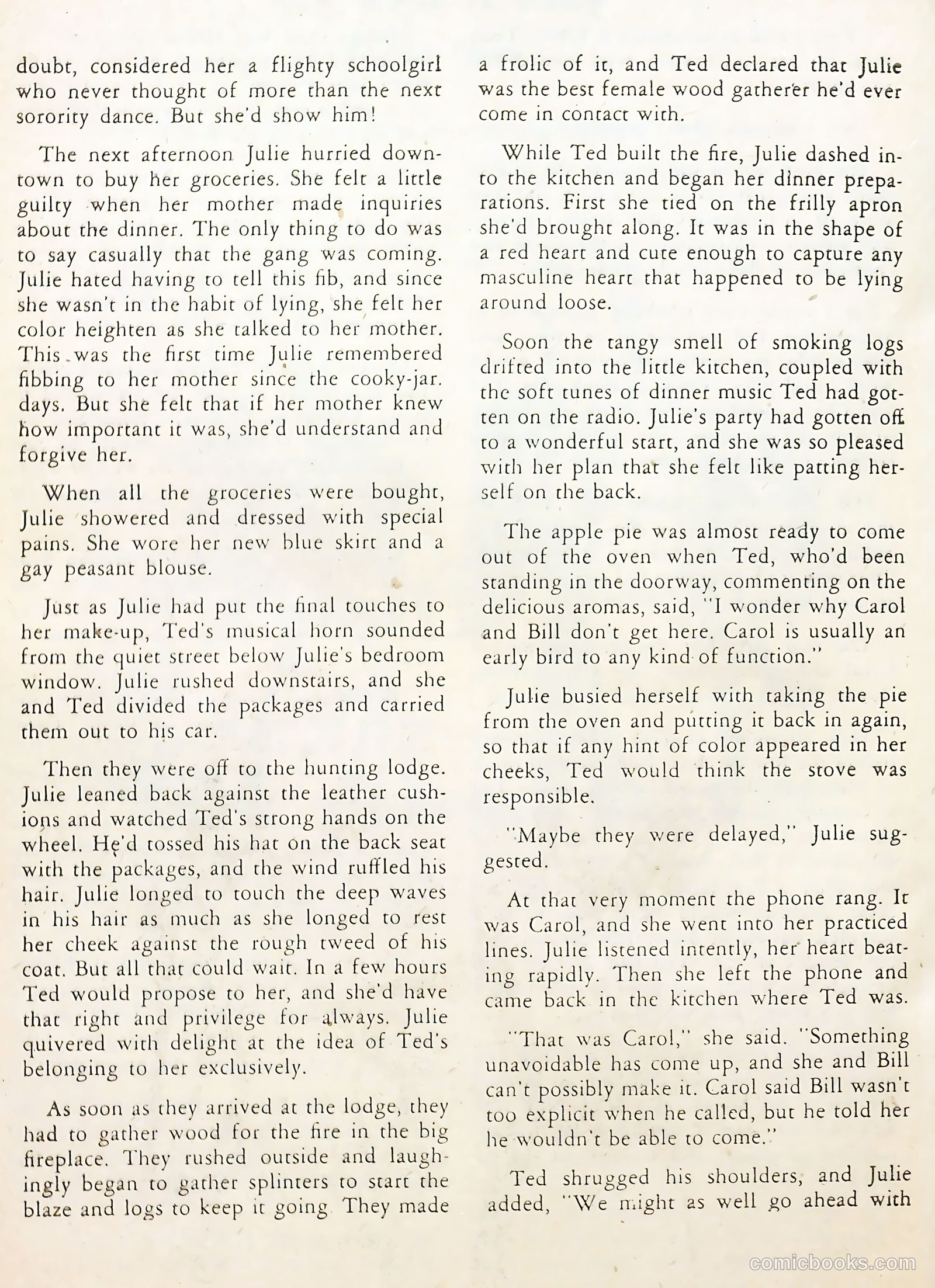 Complete Love Magazine #162 (1951) — page 32 of 52