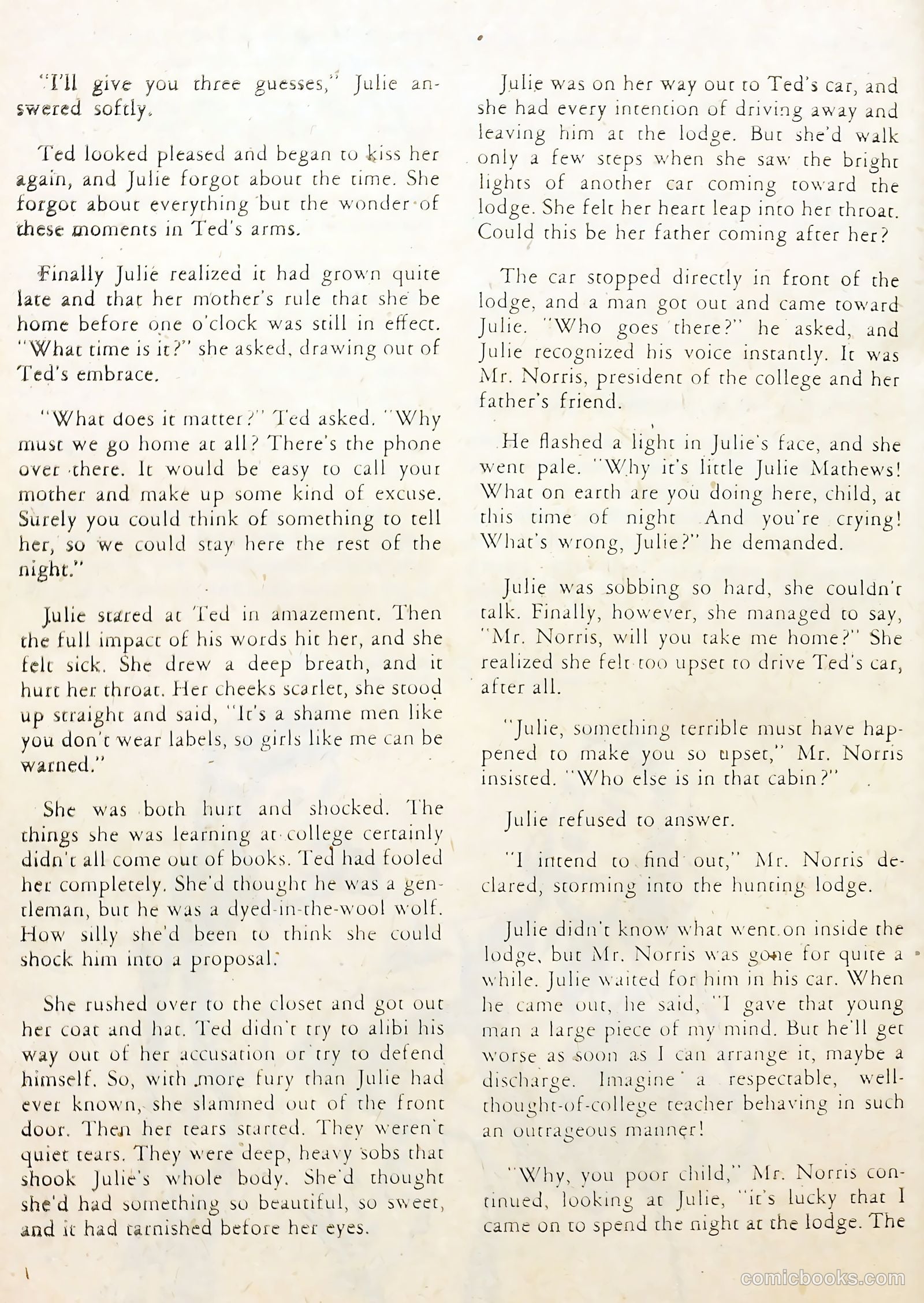 Complete Love Magazine #162 (1951) — page 34 of 52