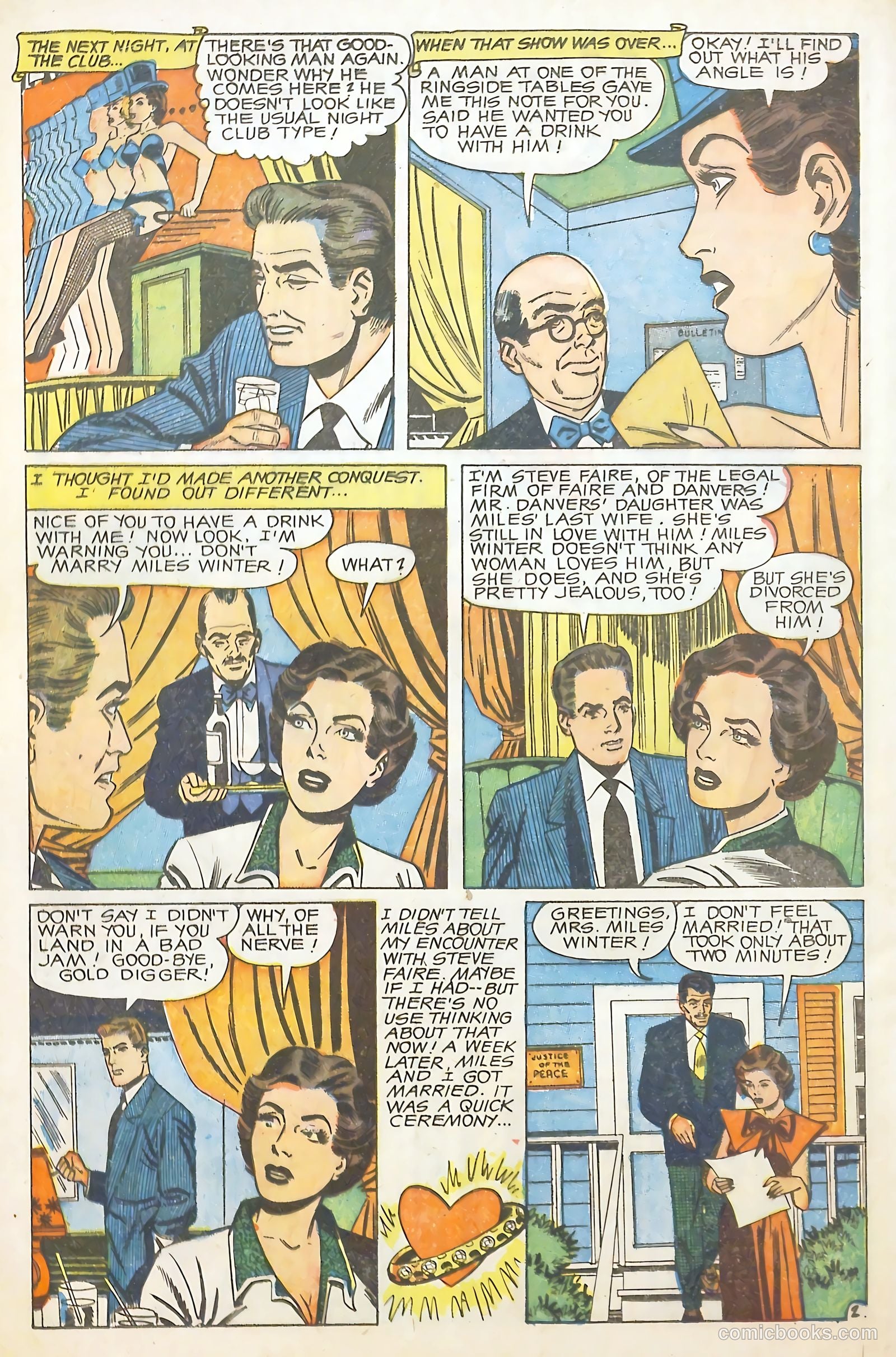 Complete Love Magazine #162 (1951) — page 38 of 52