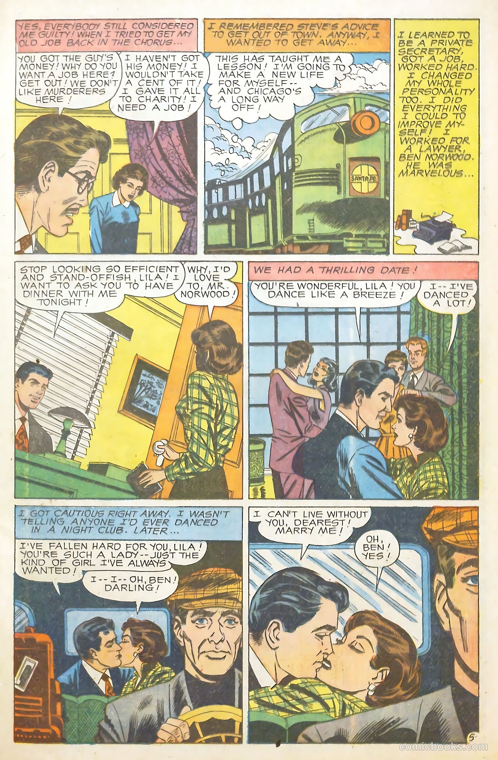 Complete Love Magazine #162 (1951) — page 41 of 52