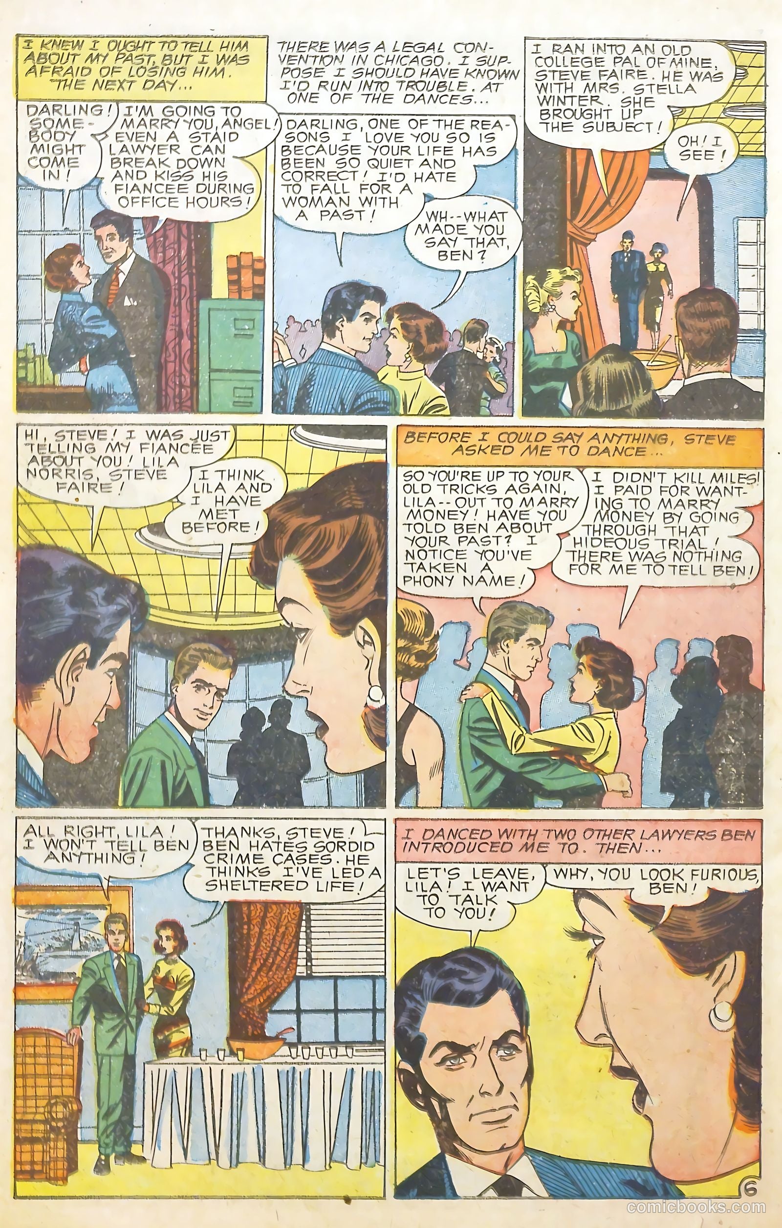 Complete Love Magazine #162 (1951) — page 42 of 52