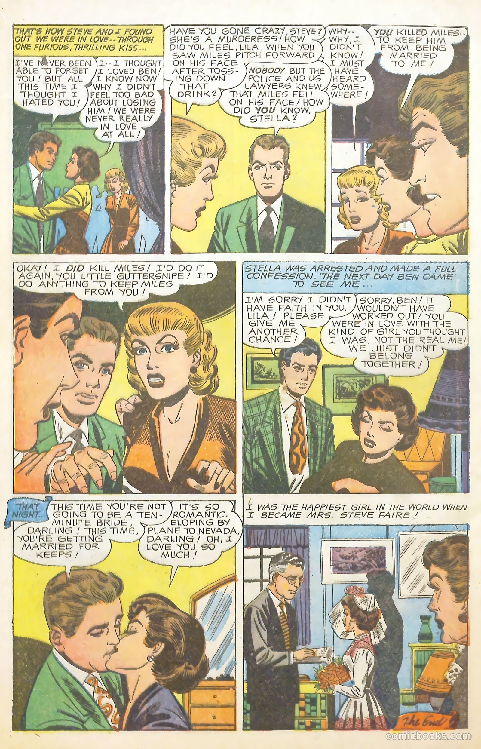 Complete Love Magazine #162 (1951) — page 44 of 52
