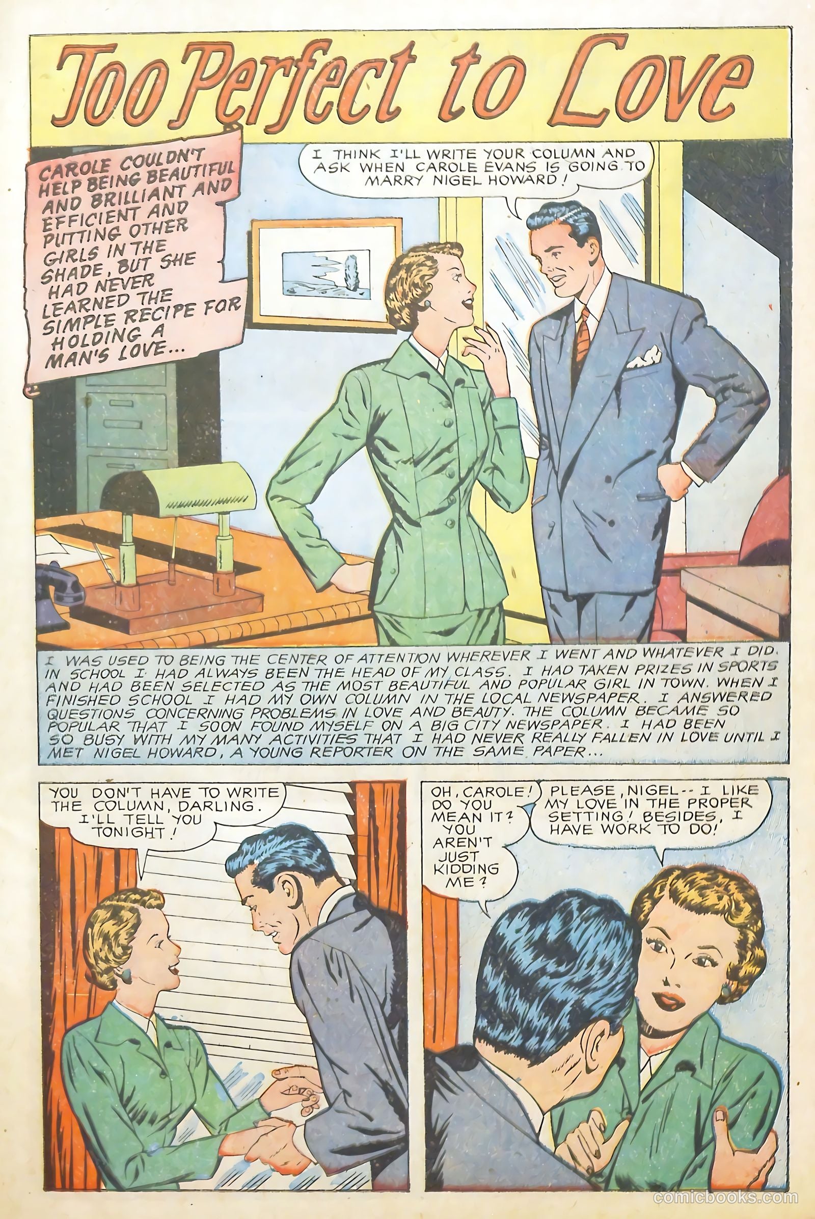 Complete Love Magazine #162 (1951) — page 45 of 52