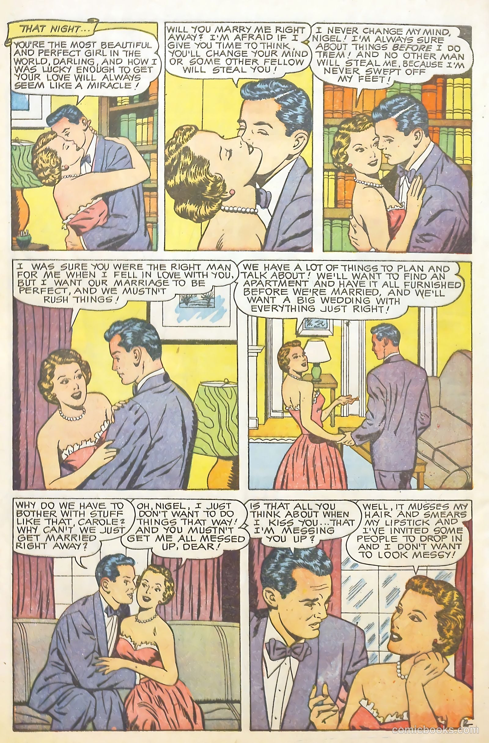 Complete Love Magazine #162 (1951) — page 46 of 52
