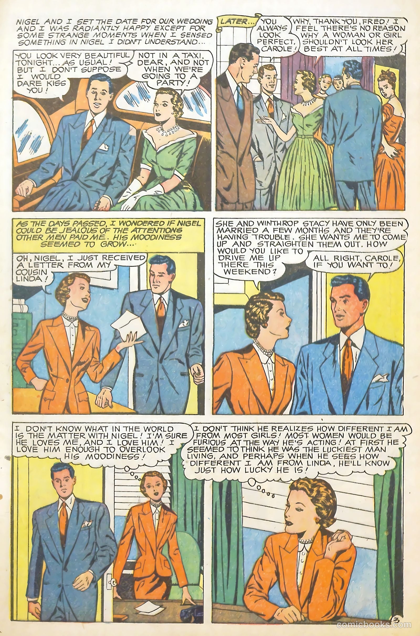 Complete Love Magazine #162 (1951) — page 47 of 52