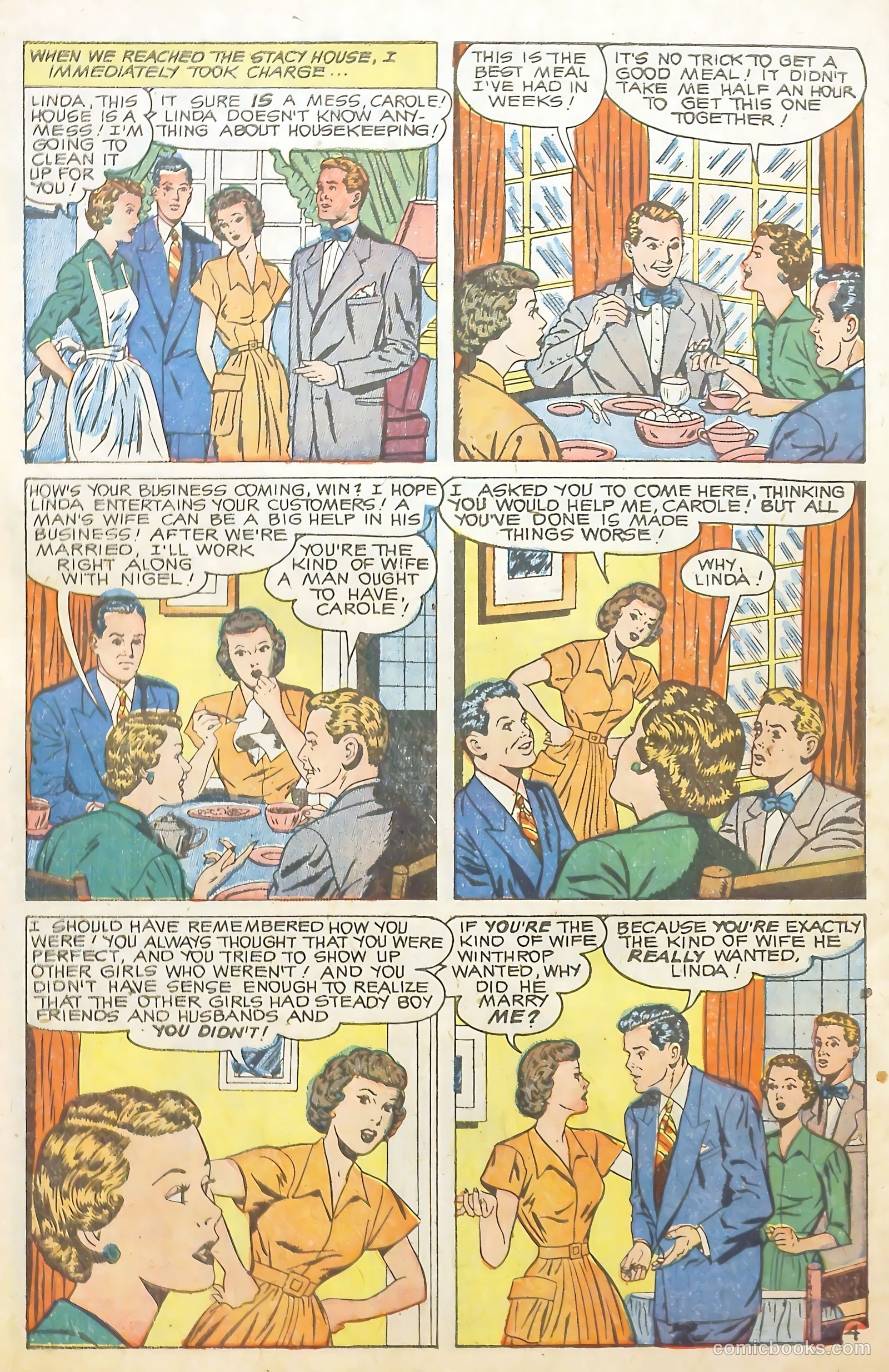 Complete Love Magazine #162 (1951) — page 48 of 52