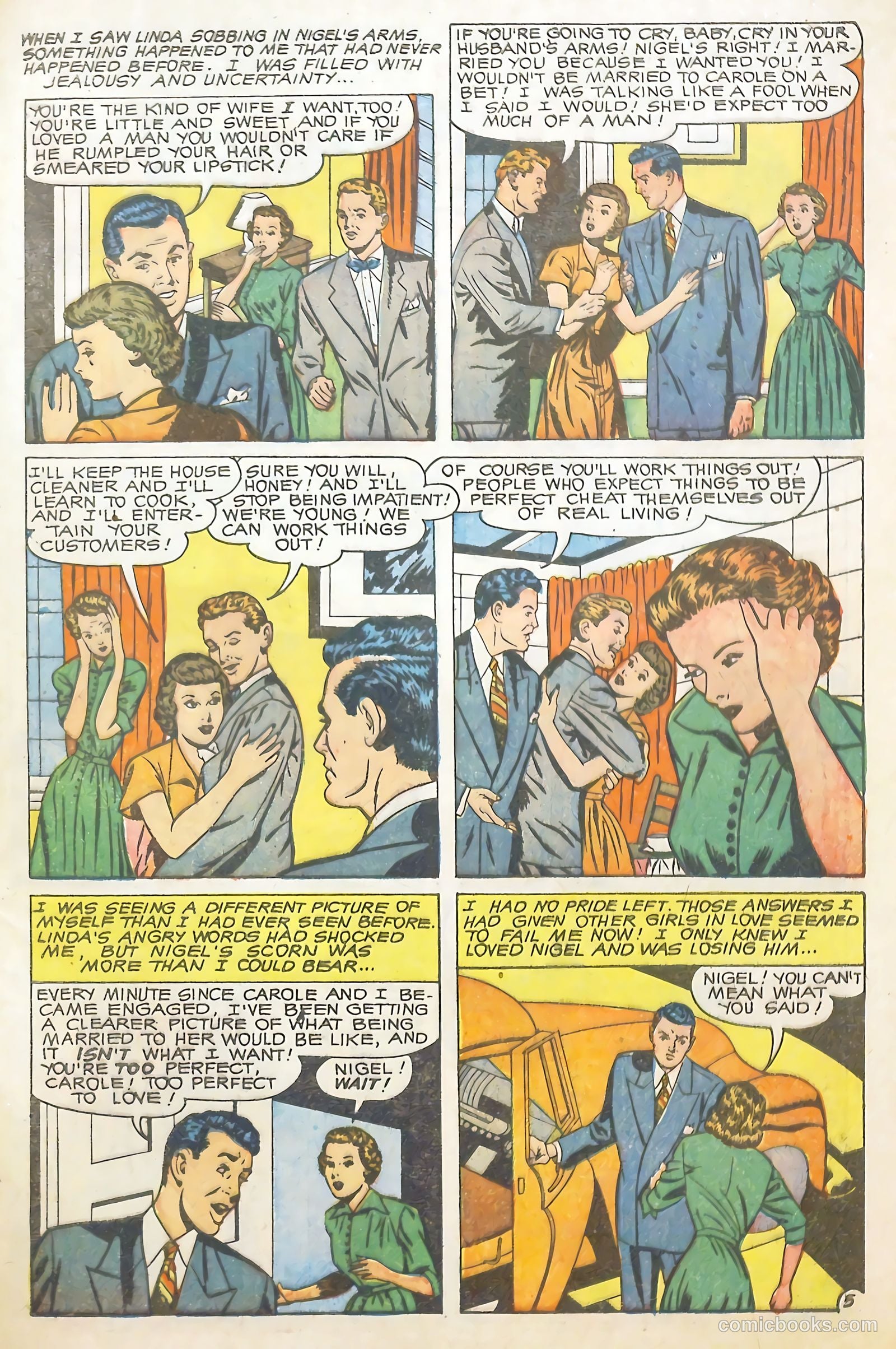 Complete Love Magazine #162 (1951) — page 49 of 52