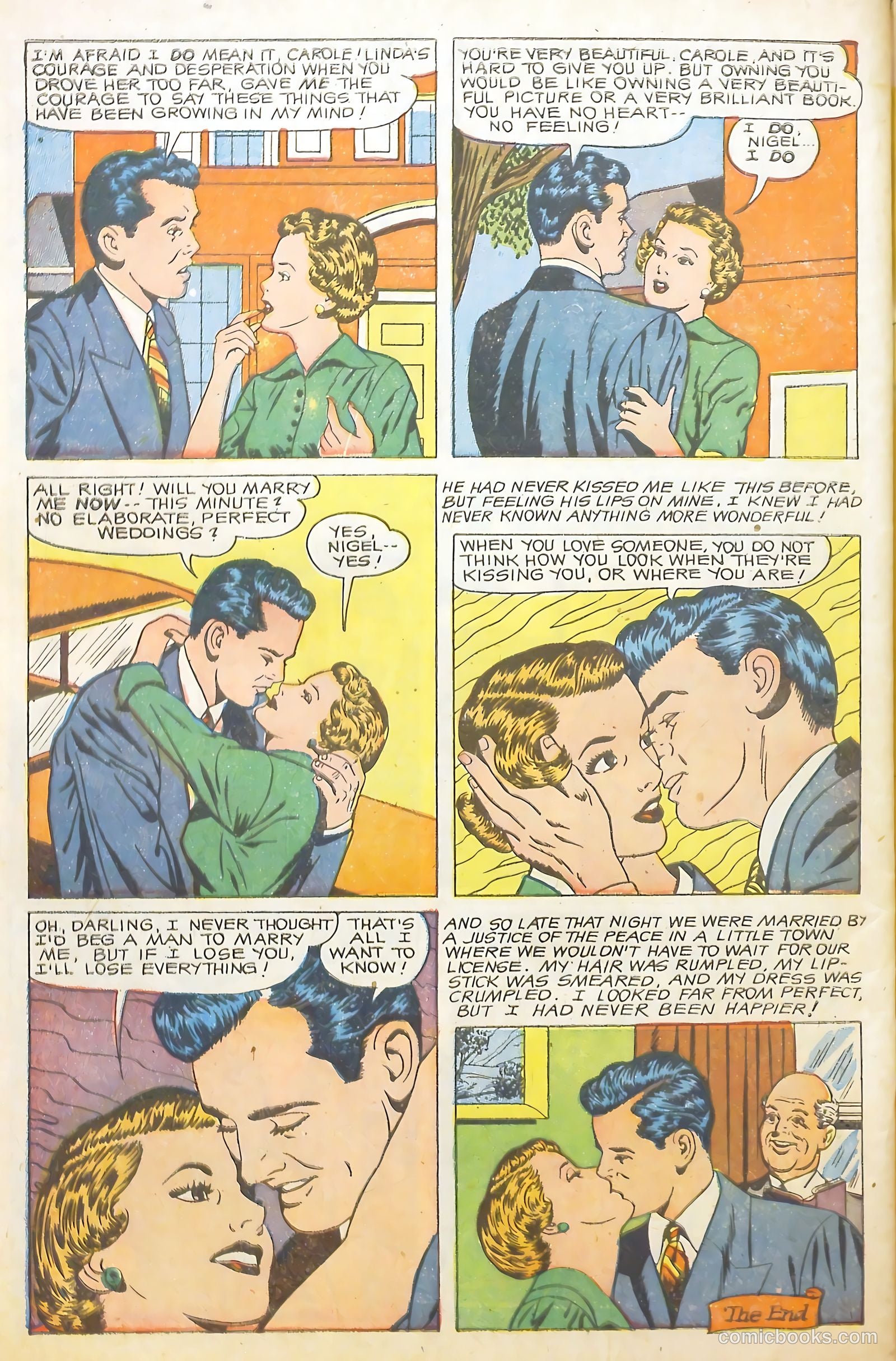 Complete Love Magazine #162 (1951) — page 50 of 52