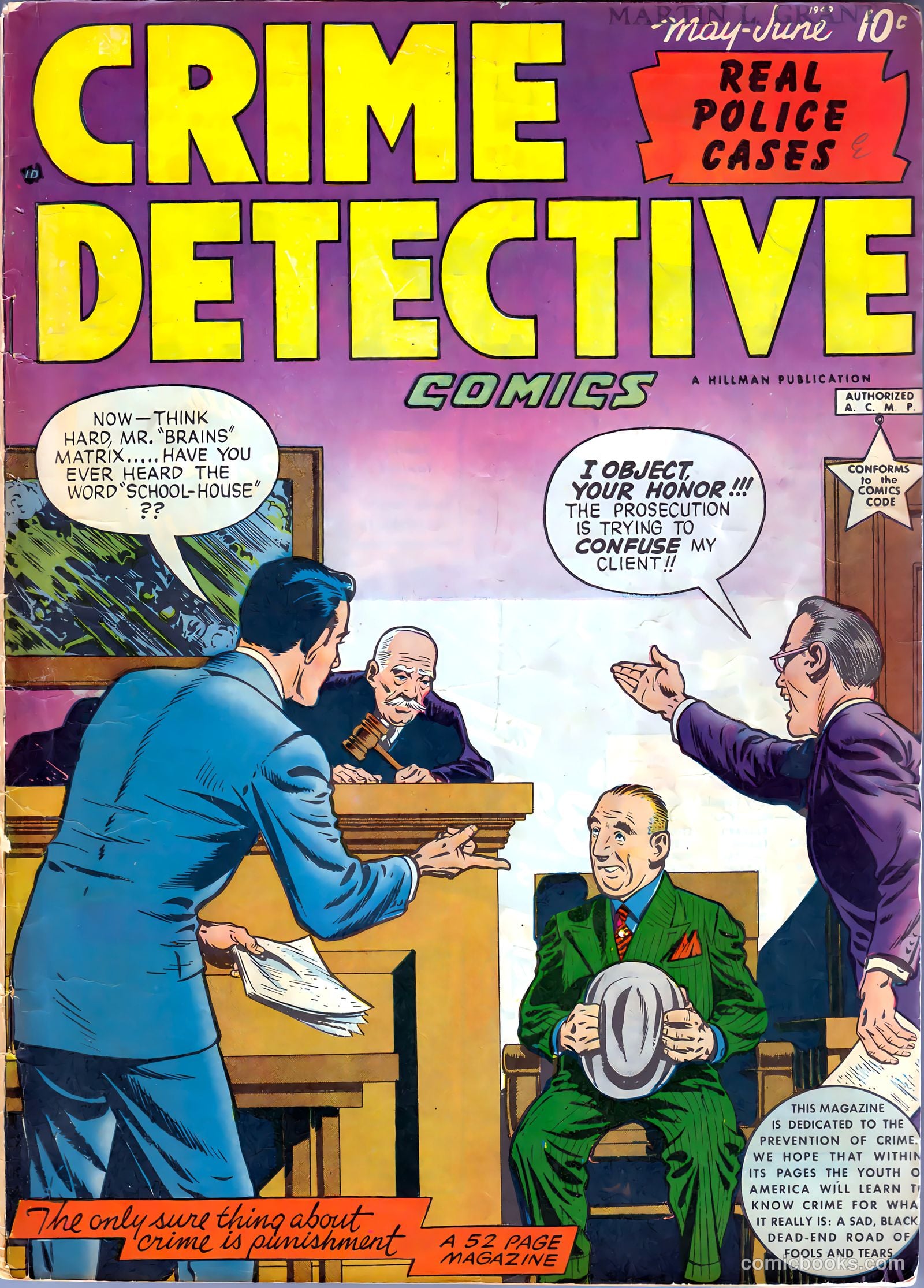Crime Detective Comics v1 #8