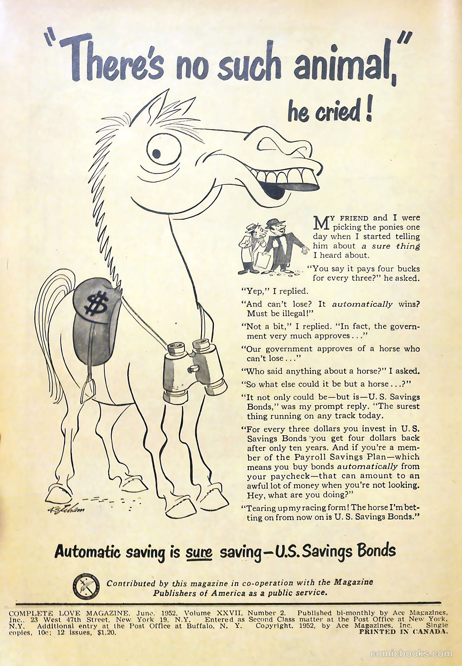 Complete Love Magazine #164 (1951) — page 2 of 36