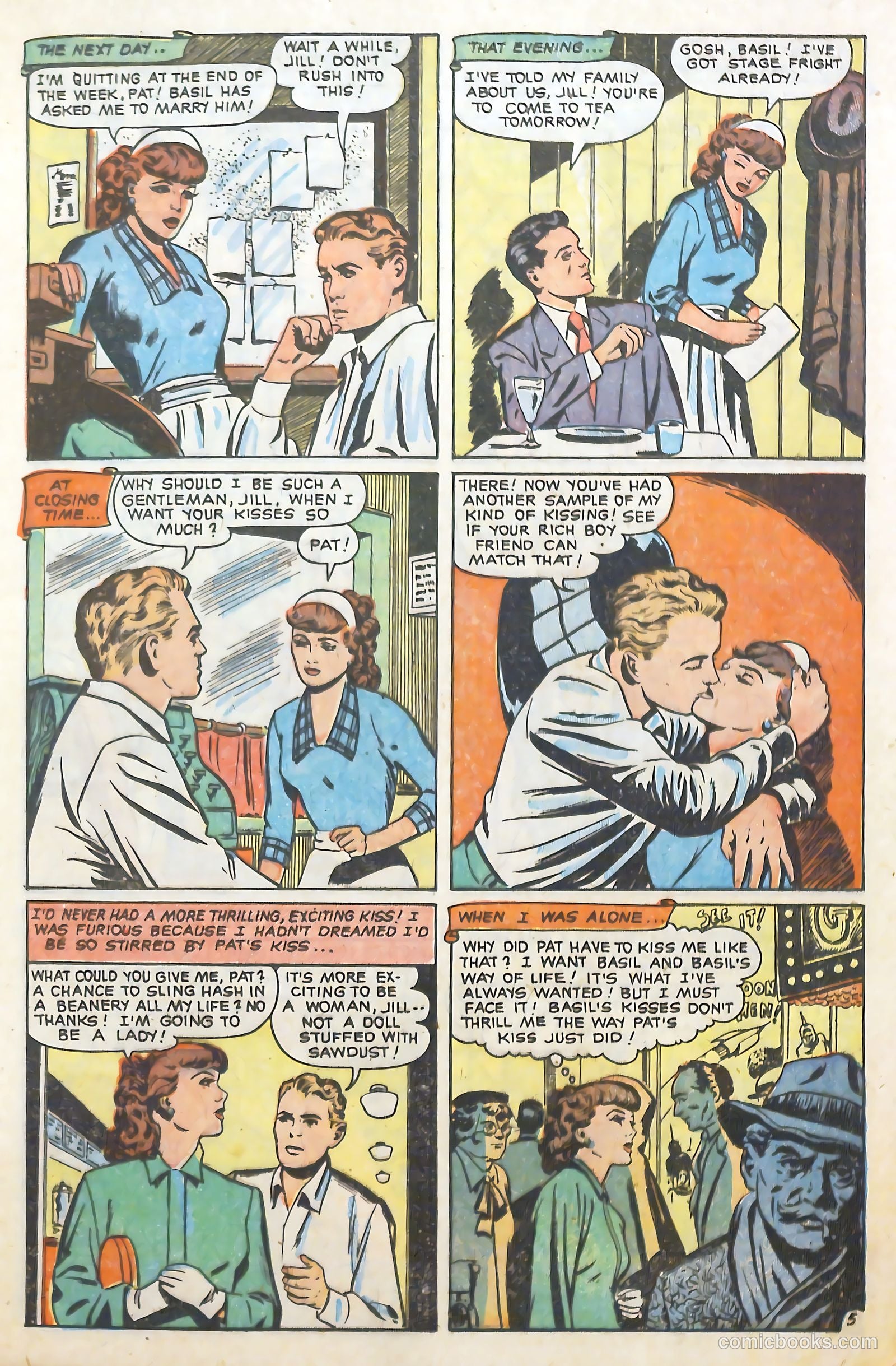 Complete Love Magazine #164 (1951) — page 7 of 36
