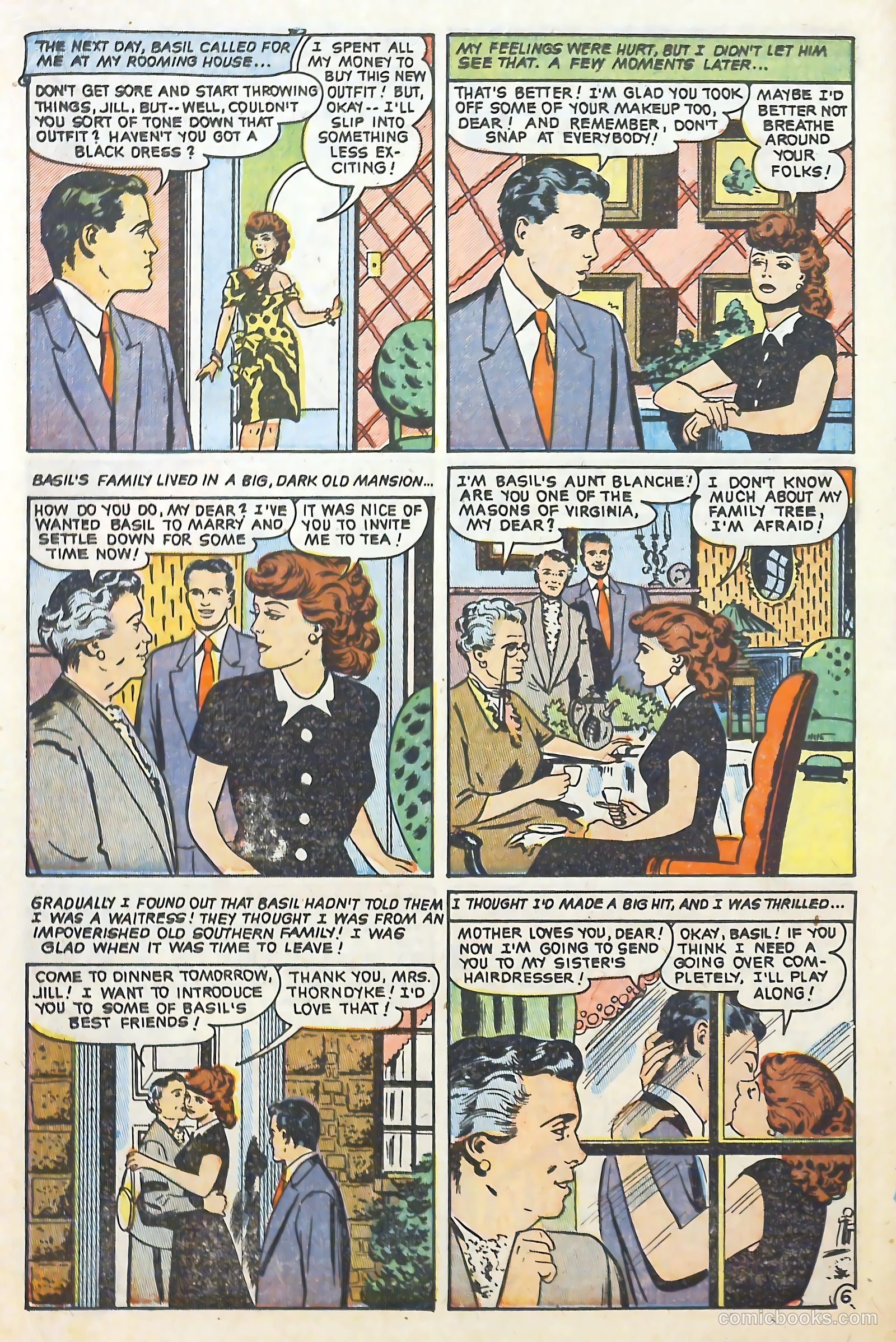 Complete Love Magazine #164 (1951) — page 8 of 36