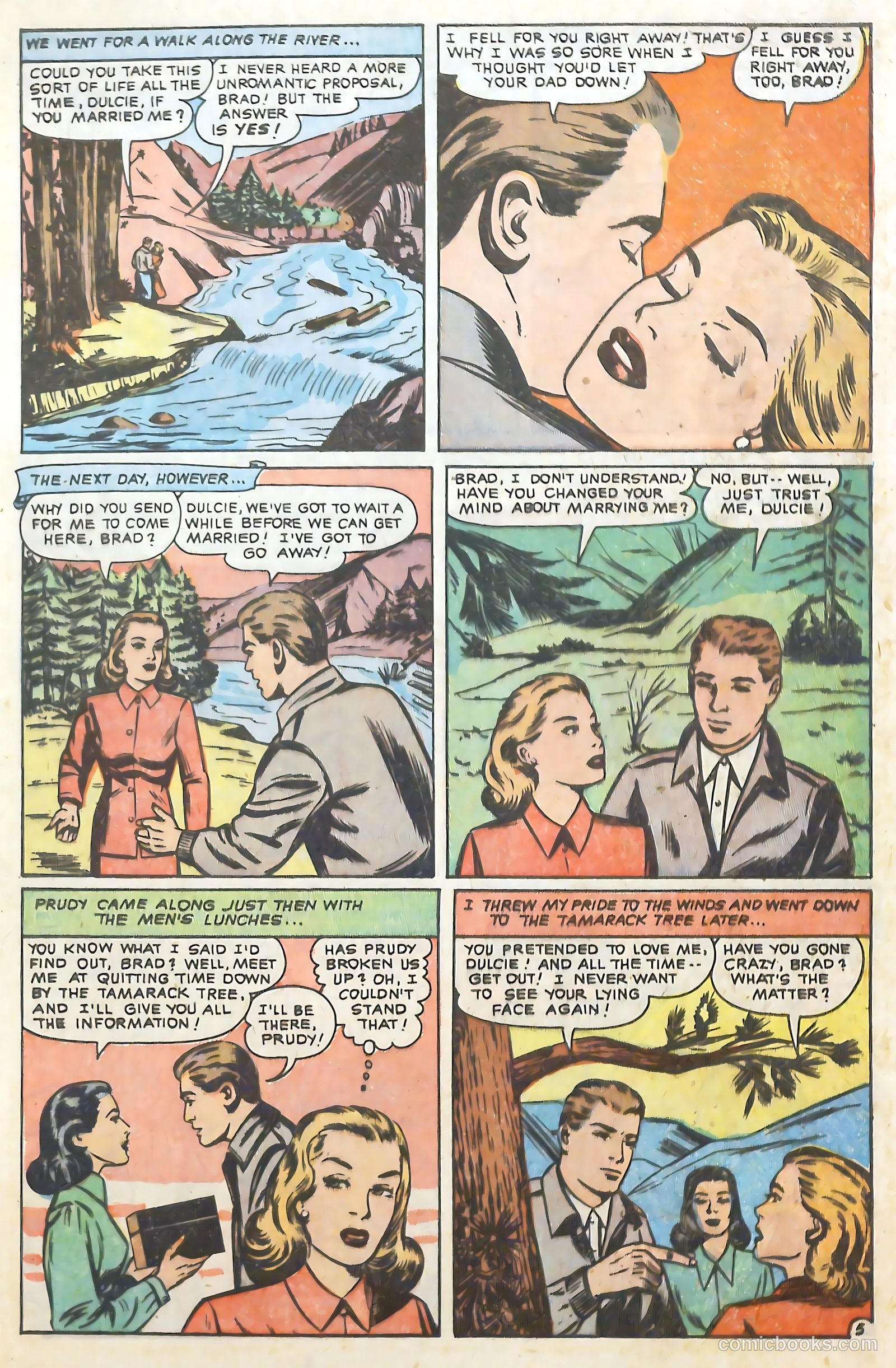 Complete Love Magazine #164 (1951) — page 15 of 36