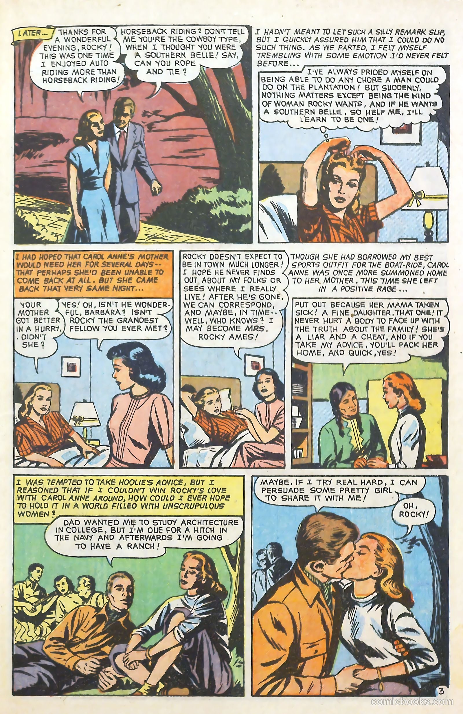 Complete Love Magazine #164 (1951) — page 21 of 36
