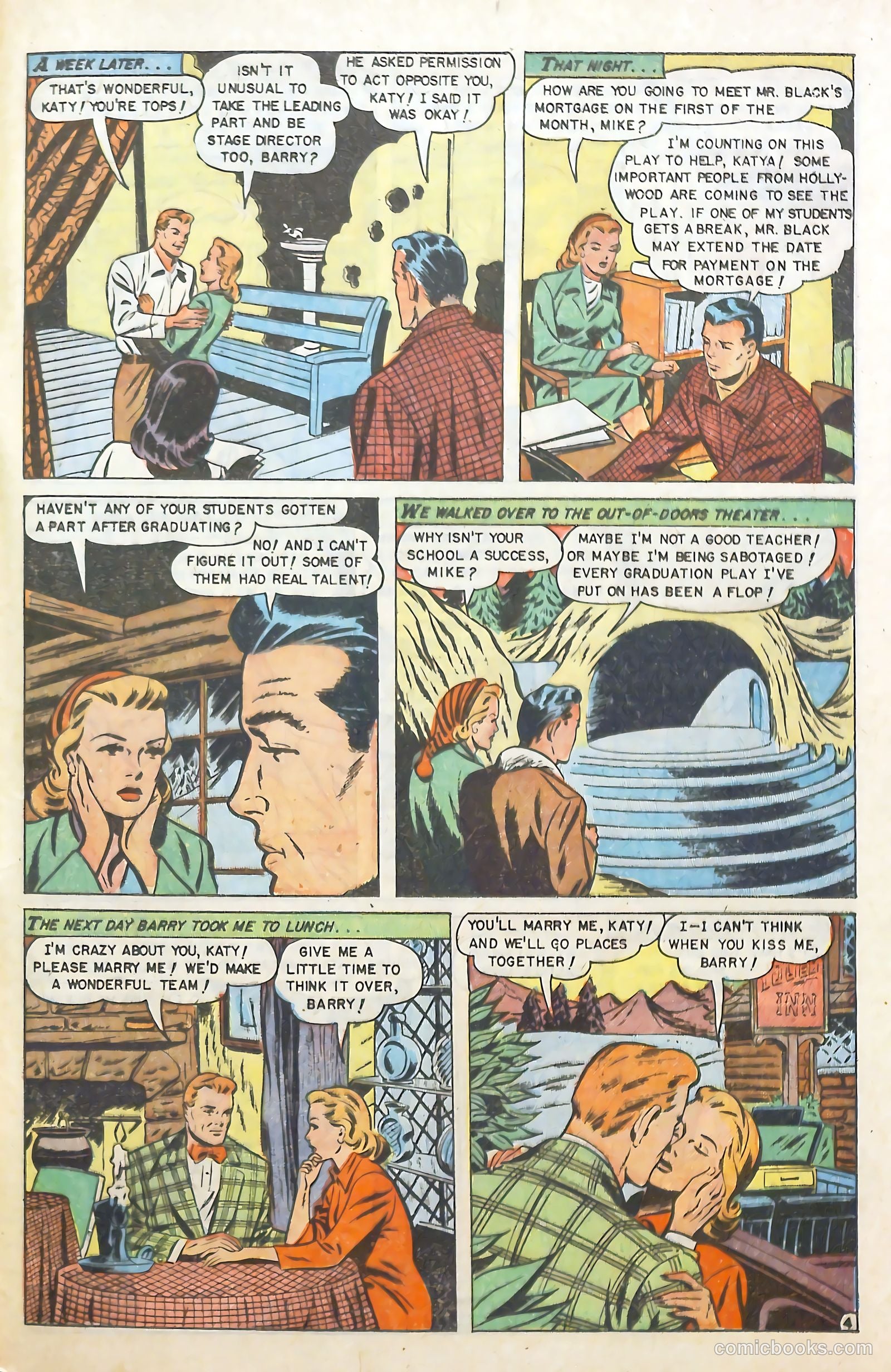 Complete Love Magazine #164 (1951) — page 31 of 36